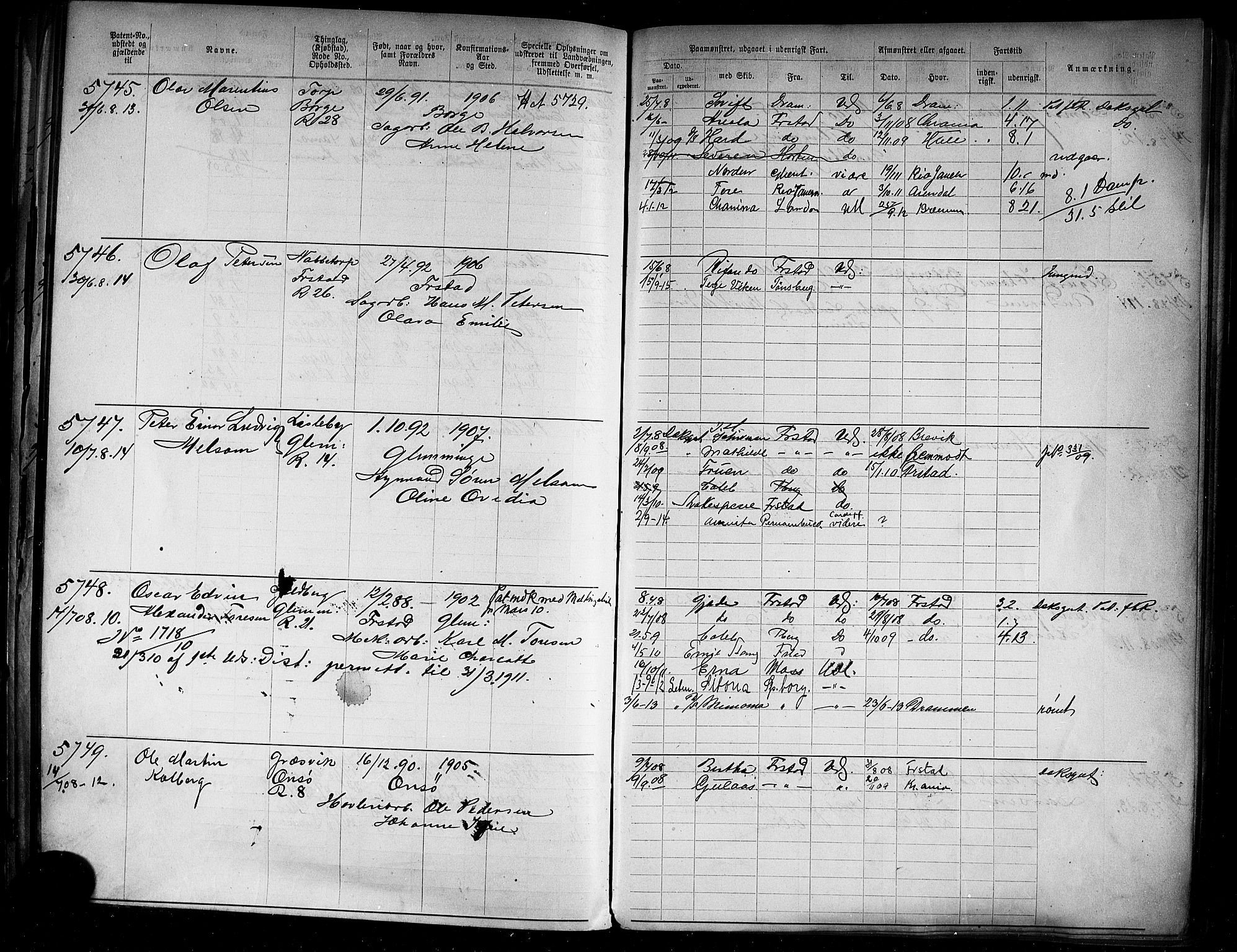 Fredrikstad mønstringskontor, AV/SAO-A-10569b/F/Fc/Fca/L0008: Annotasjonsrulle, 1898-1916, p. 368