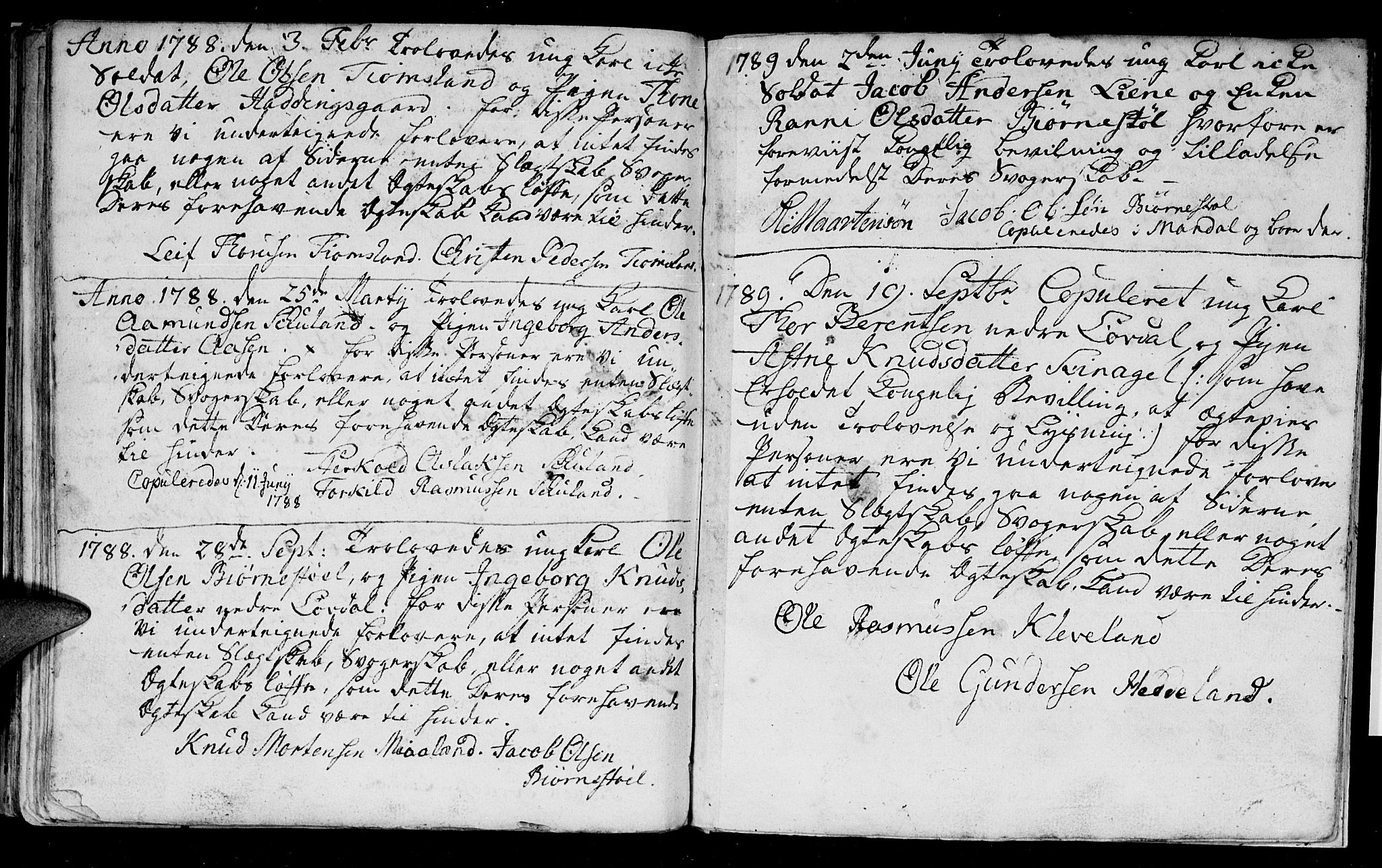 Holum sokneprestkontor, AV/SAK-1111-0022/F/Fa/Fab/L0002: Parish register (official) no. A 2, 1753-1798, p. 40