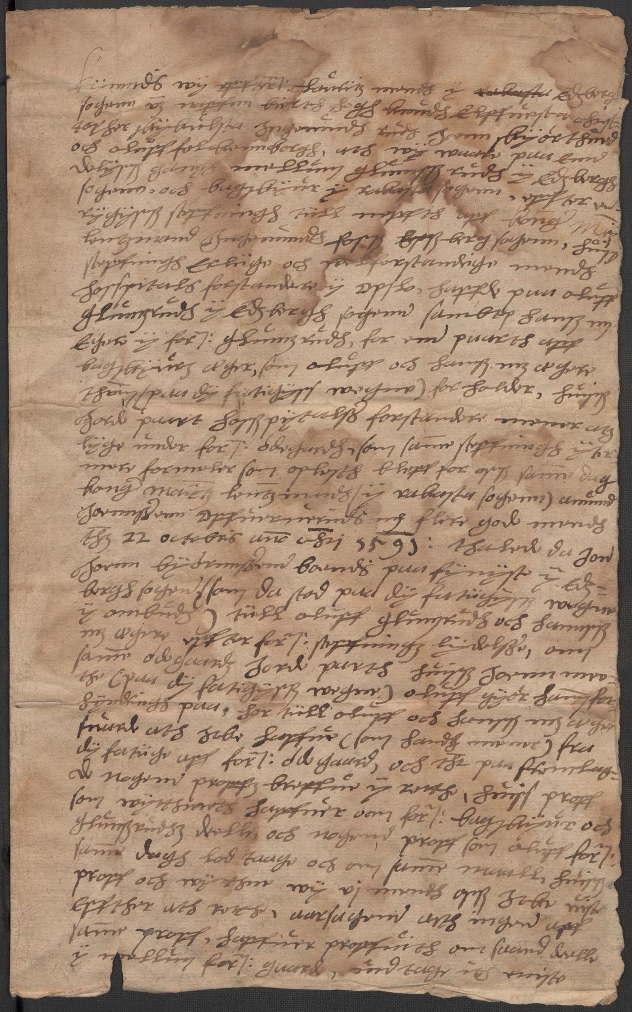 Riksarkivets diplomsamling, AV/RA-EA-5965/F02/L0094: Dokumenter, 1591, p. 52