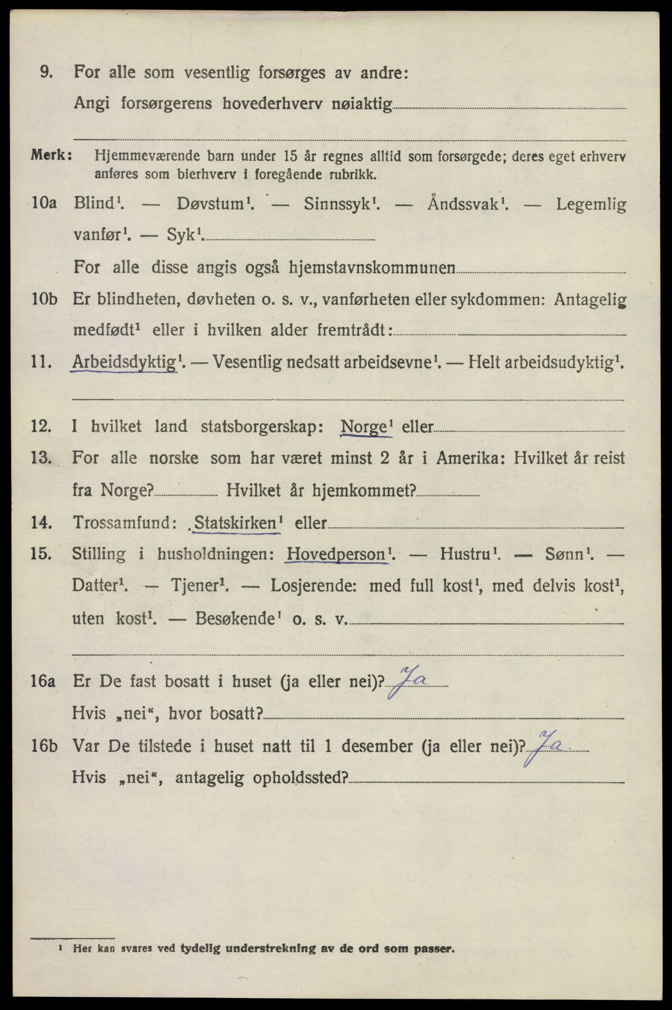 SAKO, 1920 census for Brunlanes, 1920, p. 7662