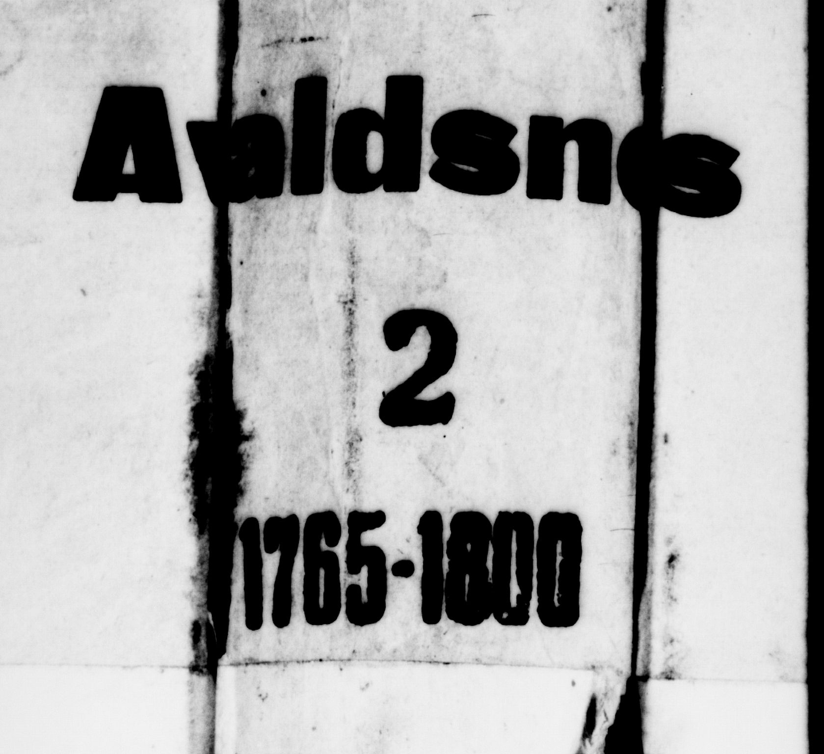 Avaldsnes sokneprestkontor, SAST/A -101851/H/Ha/Haa/L0002: Parish register (official) no. A 2, 1765-1800