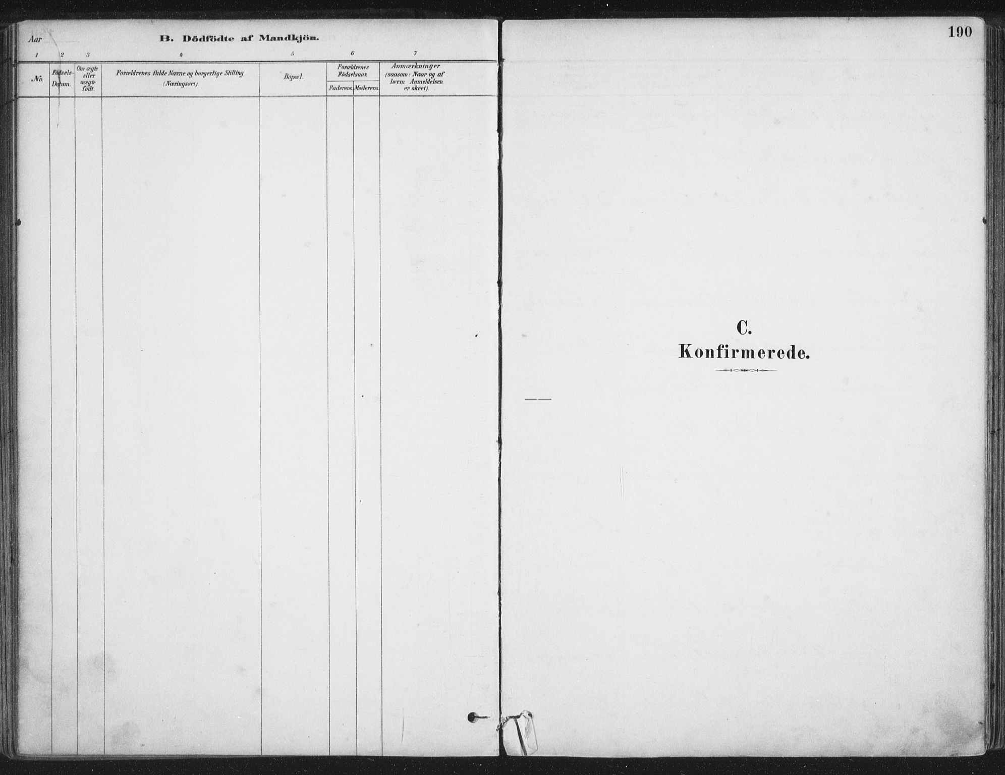 Ministerialprotokoller, klokkerbøker og fødselsregistre - Nordland, SAT/A-1459/888/L1244: Parish register (official) no. 888A10, 1880-1890, p. 190
