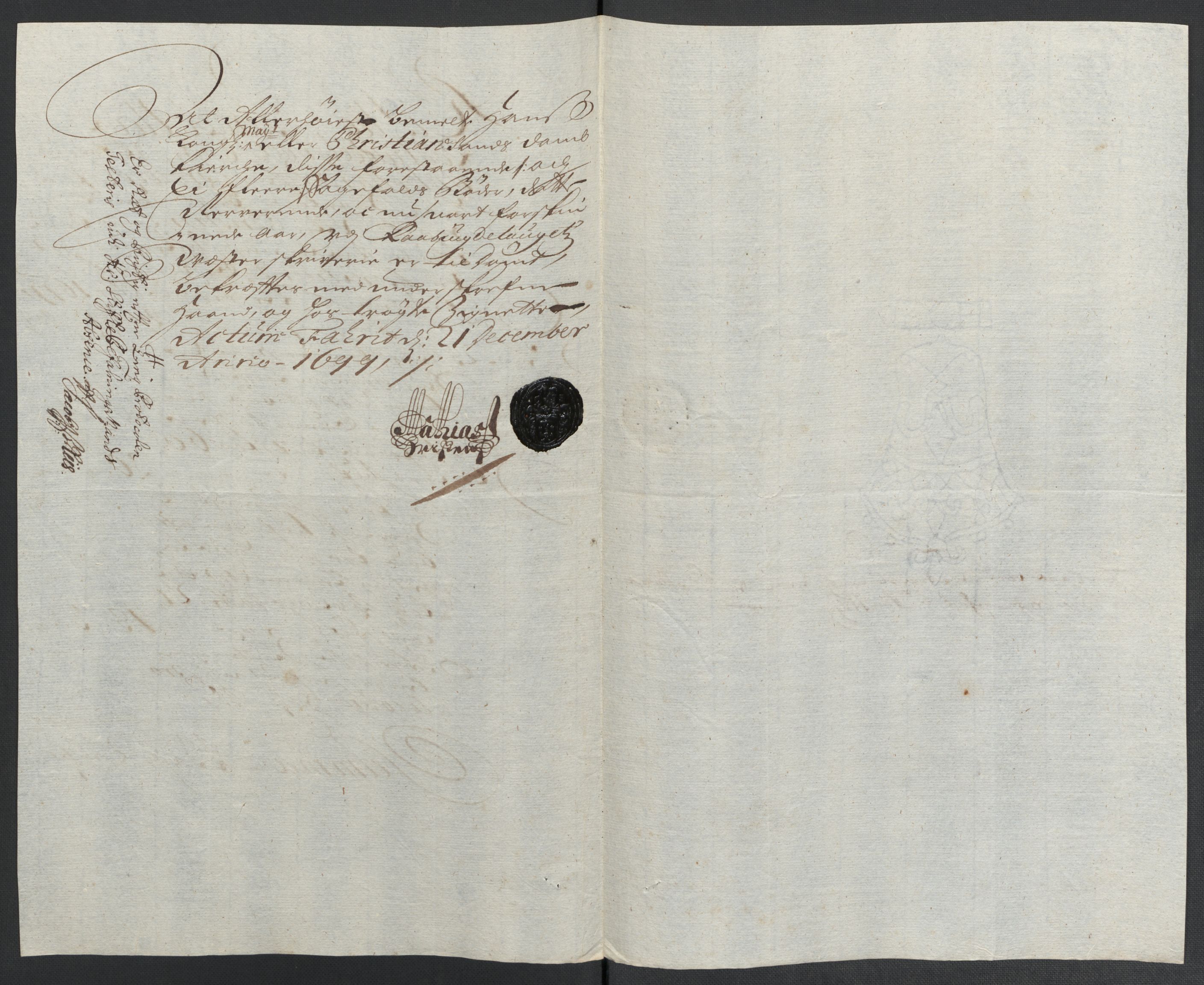 Rentekammeret inntil 1814, Reviderte regnskaper, Fogderegnskap, AV/RA-EA-4092/R40/L2445: Fogderegnskap Råbyggelag, 1697-1699, p. 237