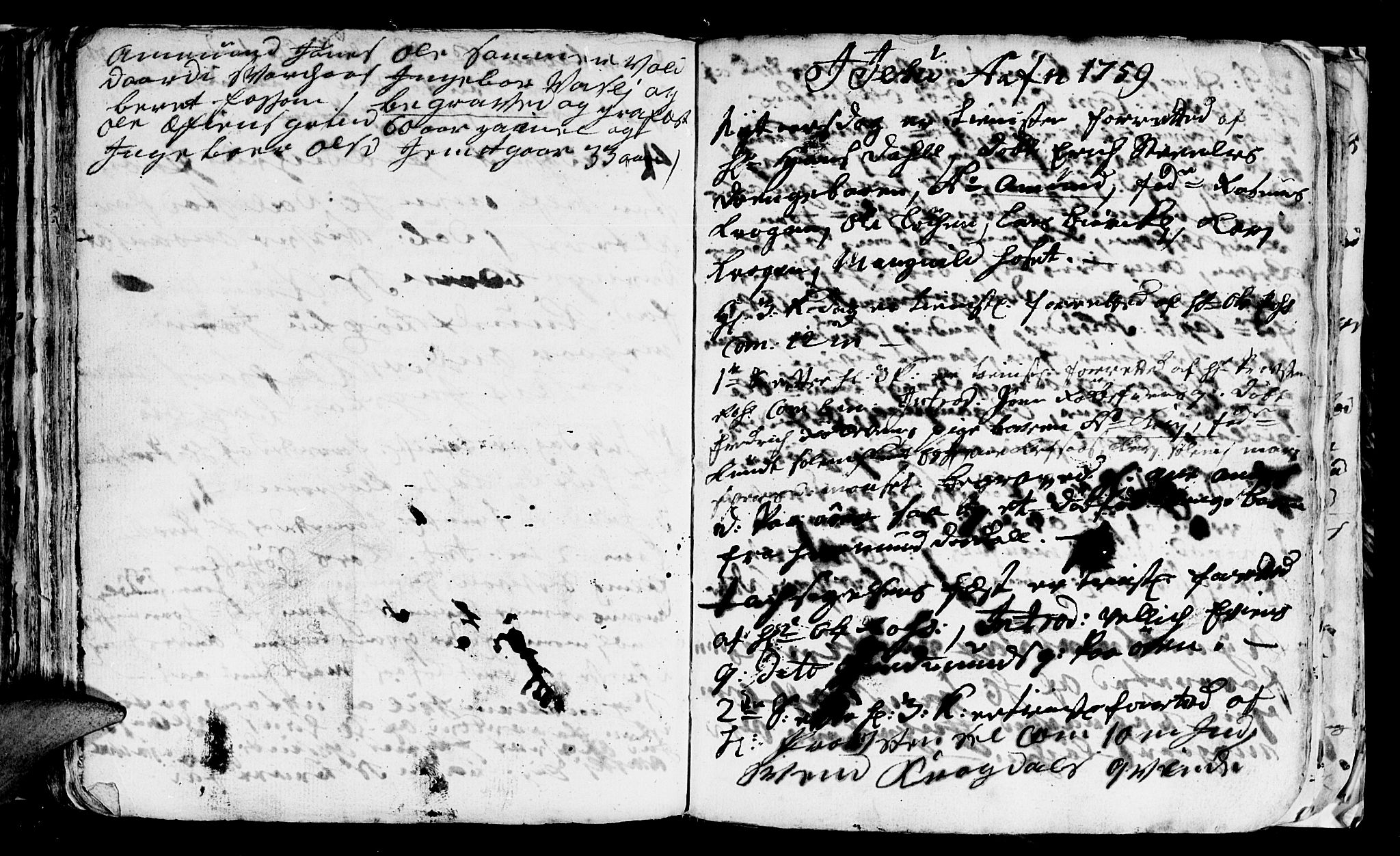 Ministerialprotokoller, klokkerbøker og fødselsregistre - Sør-Trøndelag, AV/SAT-A-1456/668/L0813: Parish register (copy) no. 668C02, 1743-1765