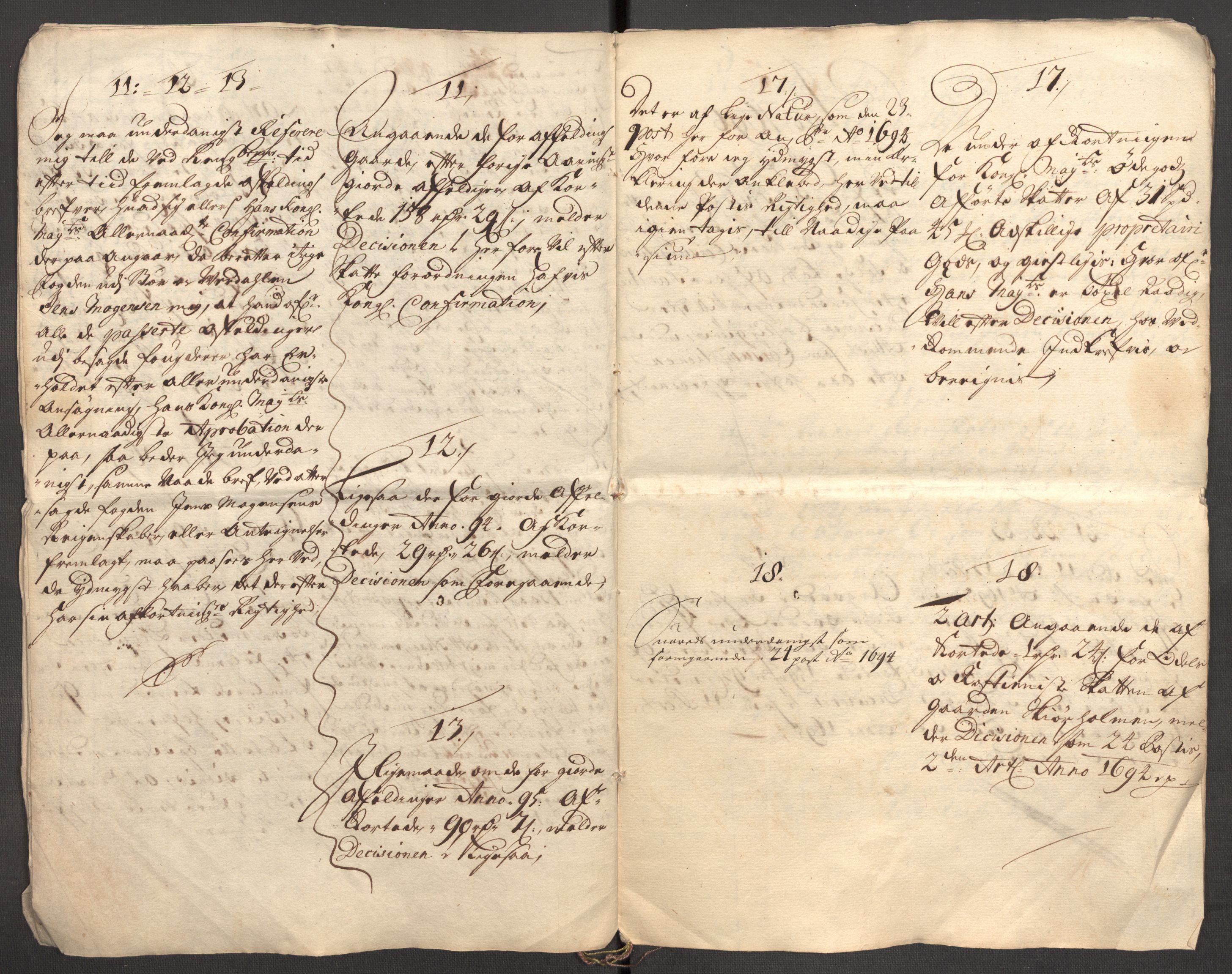 Rentekammeret inntil 1814, Reviderte regnskaper, Fogderegnskap, AV/RA-EA-4092/R62/L4188: Fogderegnskap Stjørdal og Verdal, 1696, p. 232