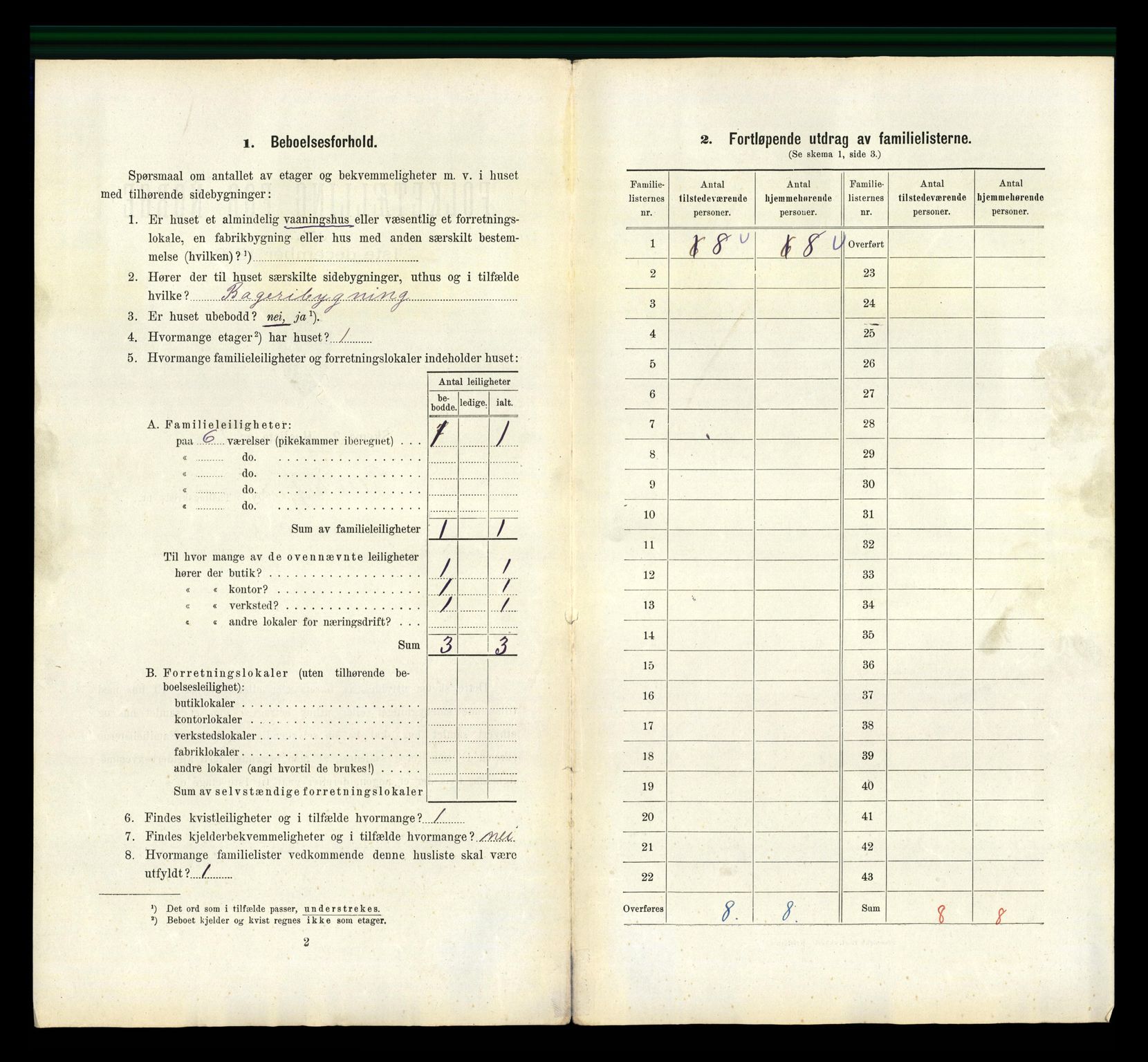 RA, 1910 census for Flekkefjord, 1910, p. 815