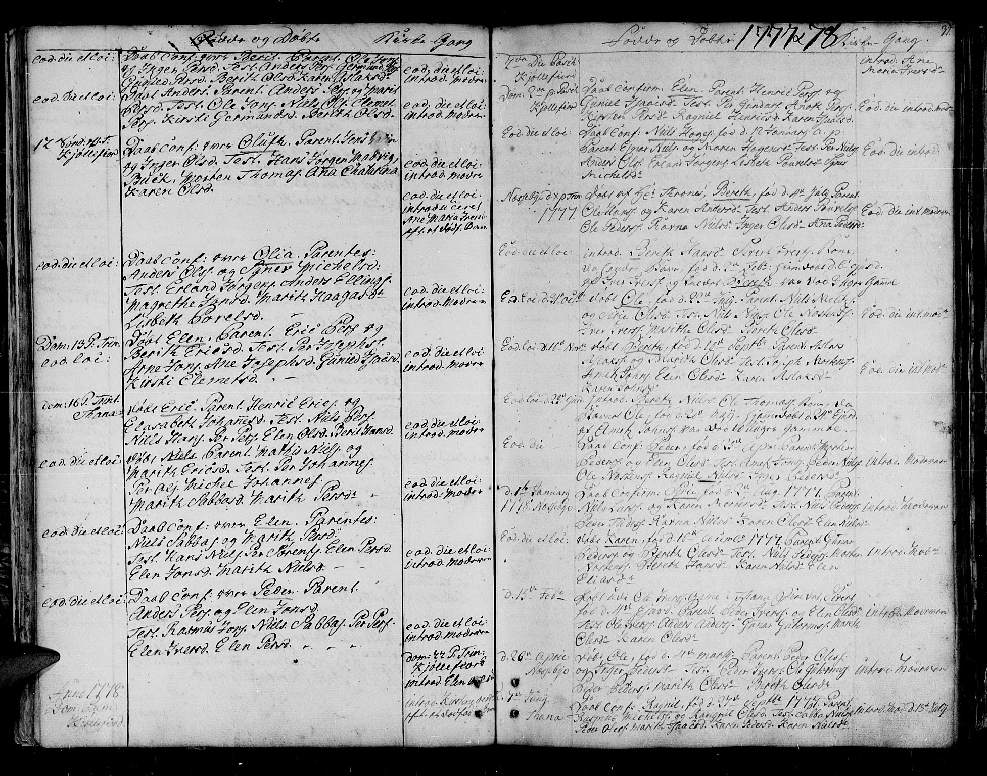 Lebesby sokneprestkontor, SATØ/S-1353/H/Ha/L0001kirke: Parish register (official) no. 1, 1751-1816, p. 37