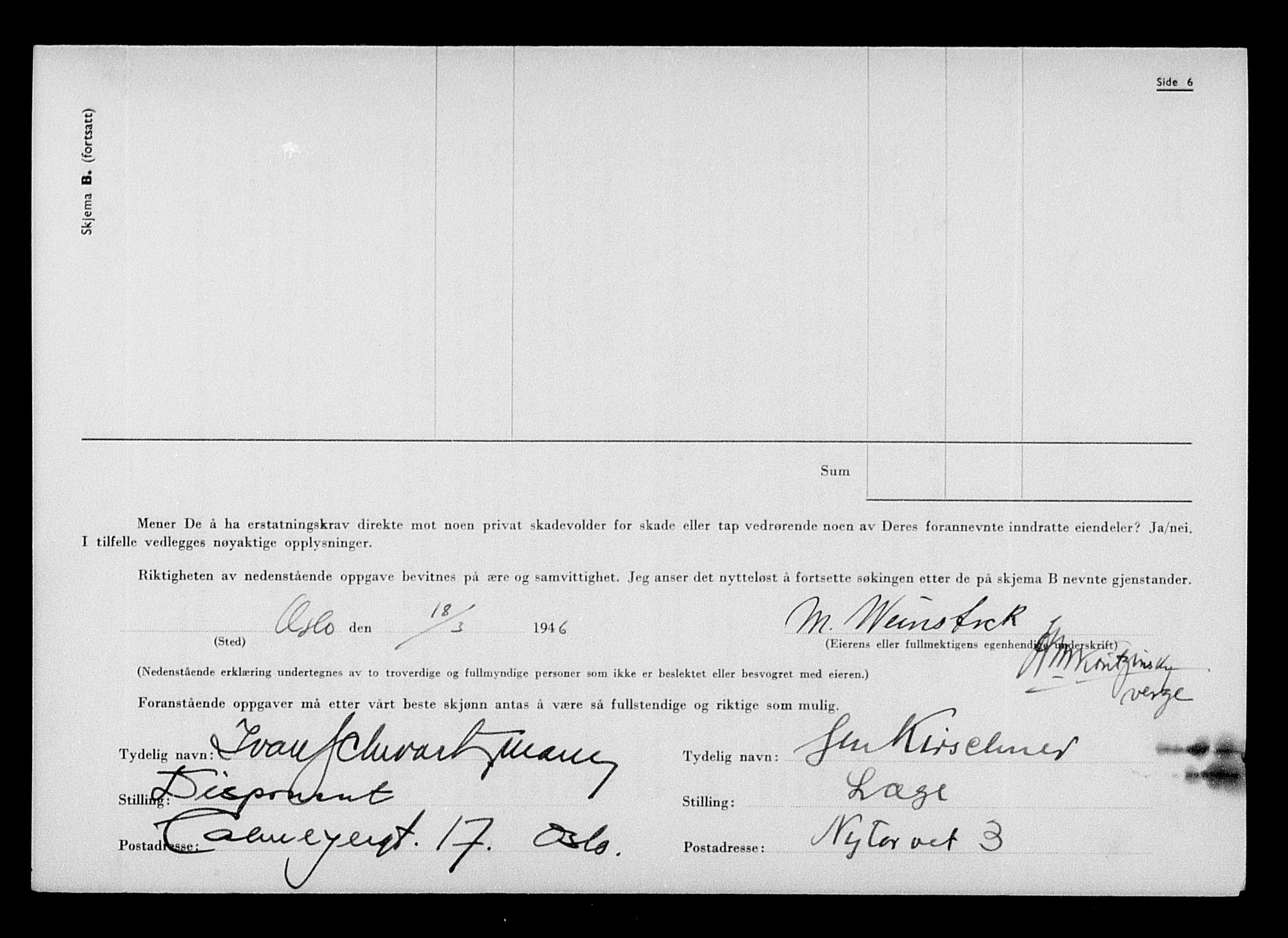 Justisdepartementet, Tilbakeføringskontoret for inndratte formuer, AV/RA-S-1564/H/Hc/Hcc/L0986: --, 1945-1947, p. 50