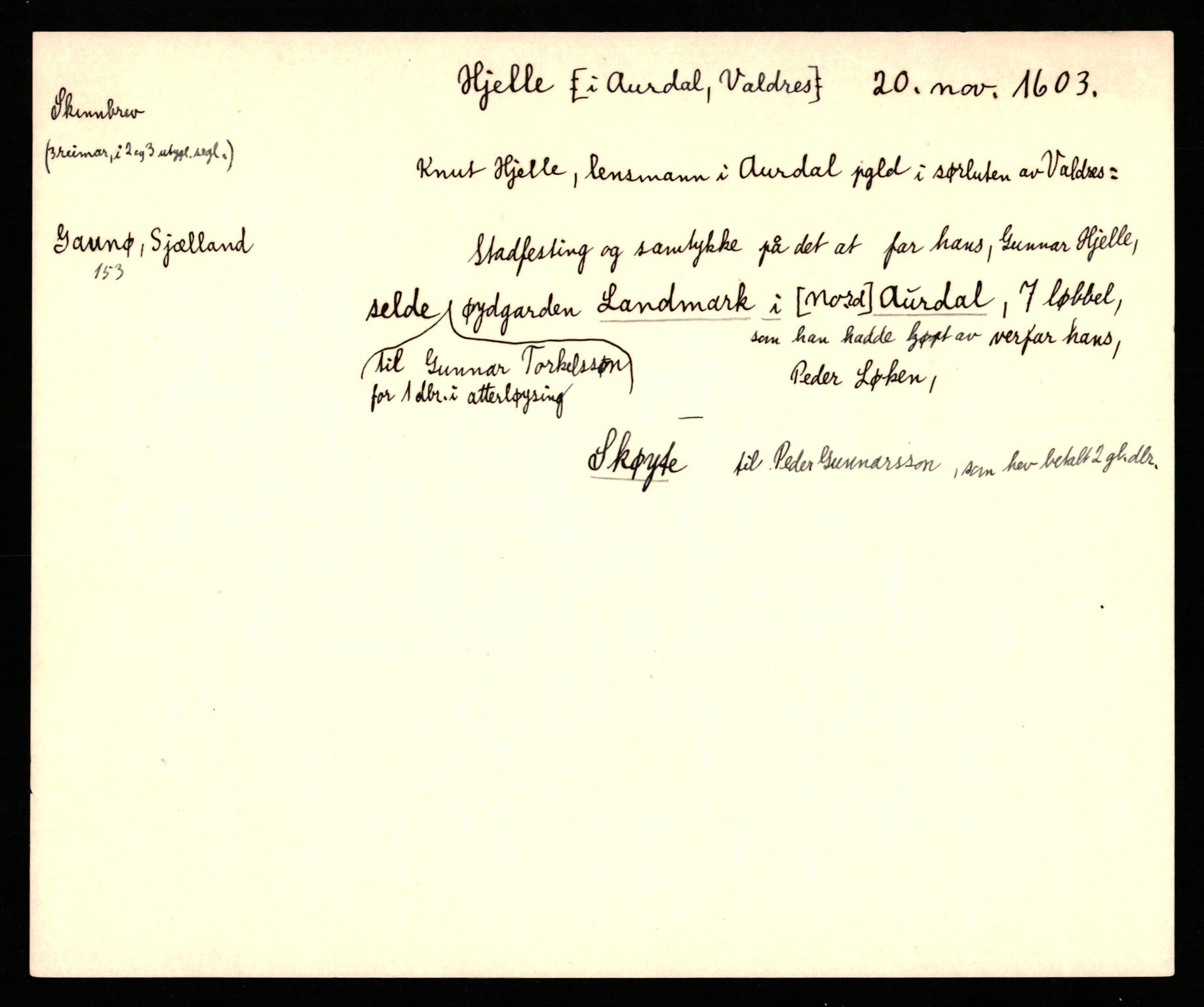 Riksarkivets diplomsamling, AV/RA-EA-5965/F35/F35b/L0005: Riksarkivets diplomer, seddelregister, 1601-1612, p. 241