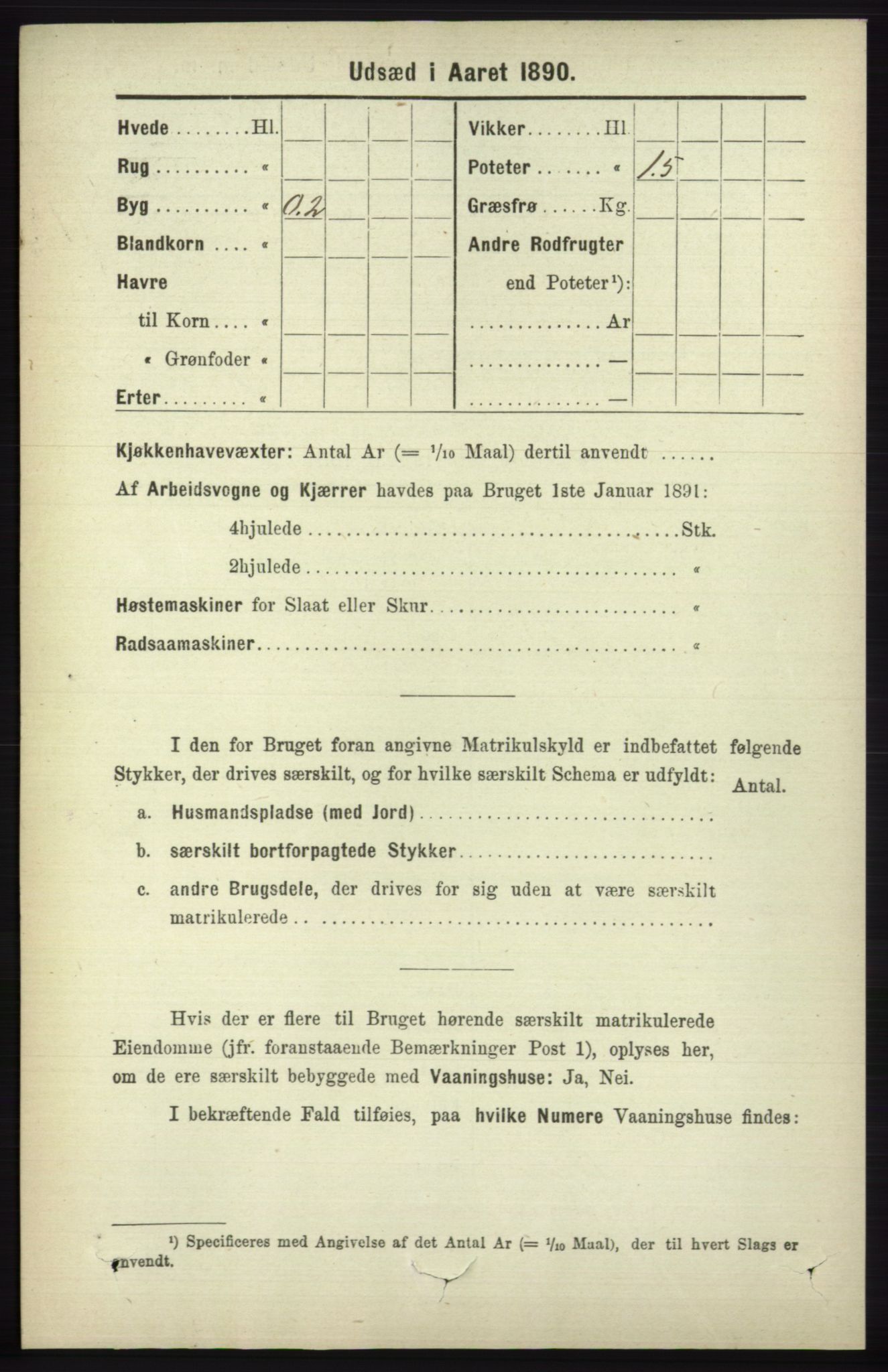 RA, 1891 census for 1230 Ullensvang, 1891, p. 7123