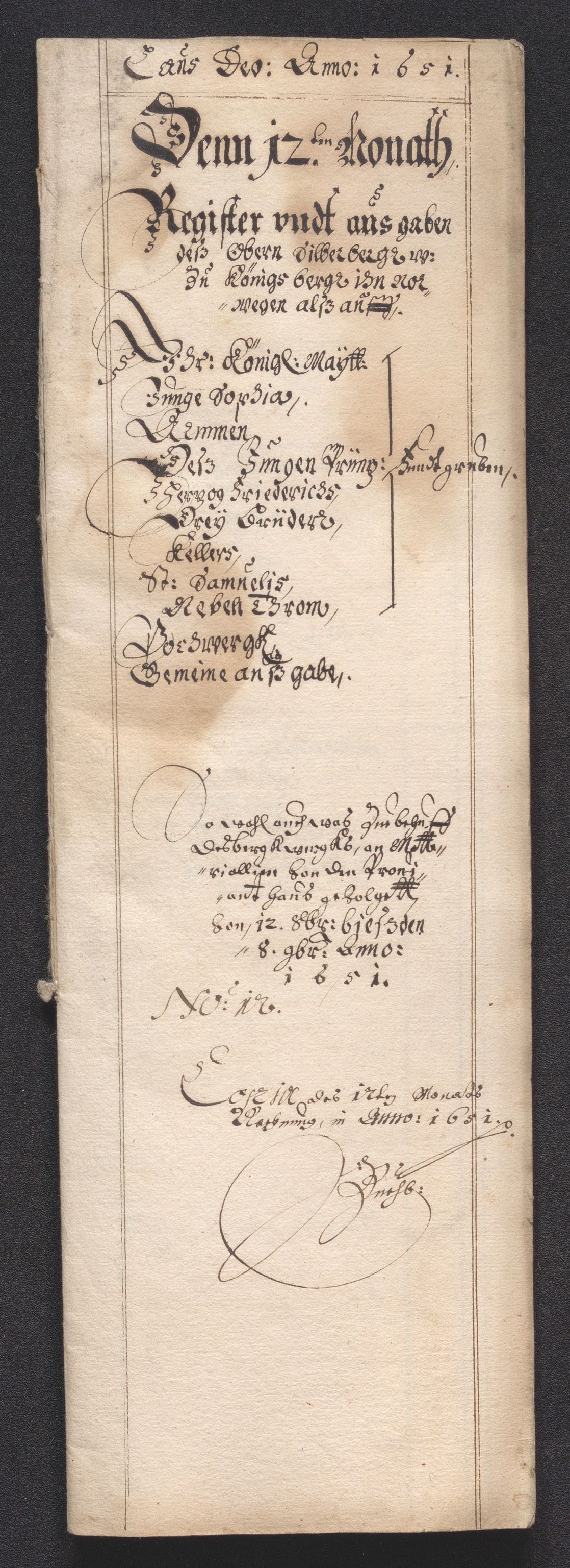 Kongsberg Sølvverk 1623-1816, AV/SAKO-EA-3135/001/D/Dc/Dcd/L0034: Utgiftsregnskap for gruver m.m. , 1651-1659, p. 136