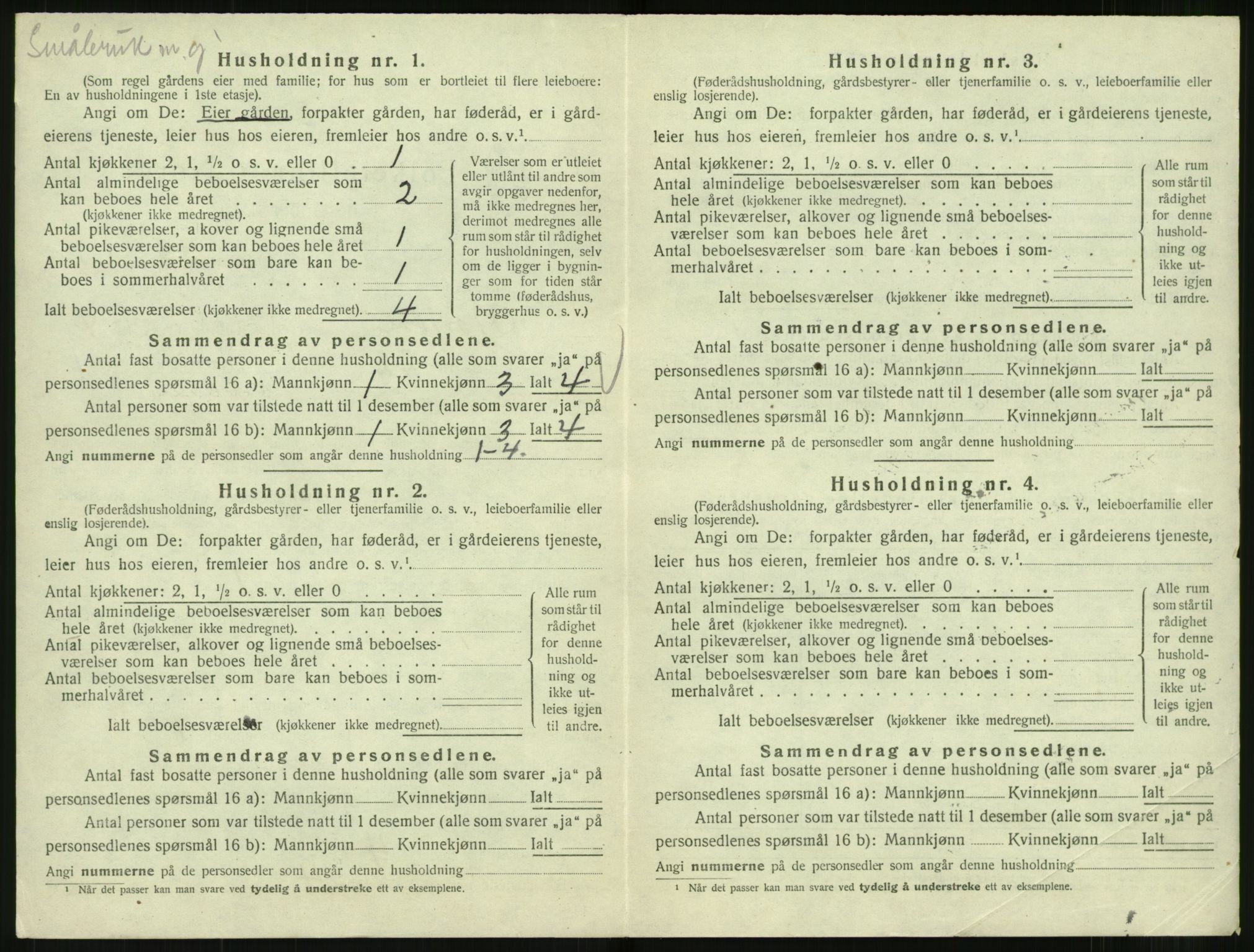 SAT, 1920 census for Norddal, 1920, p. 362