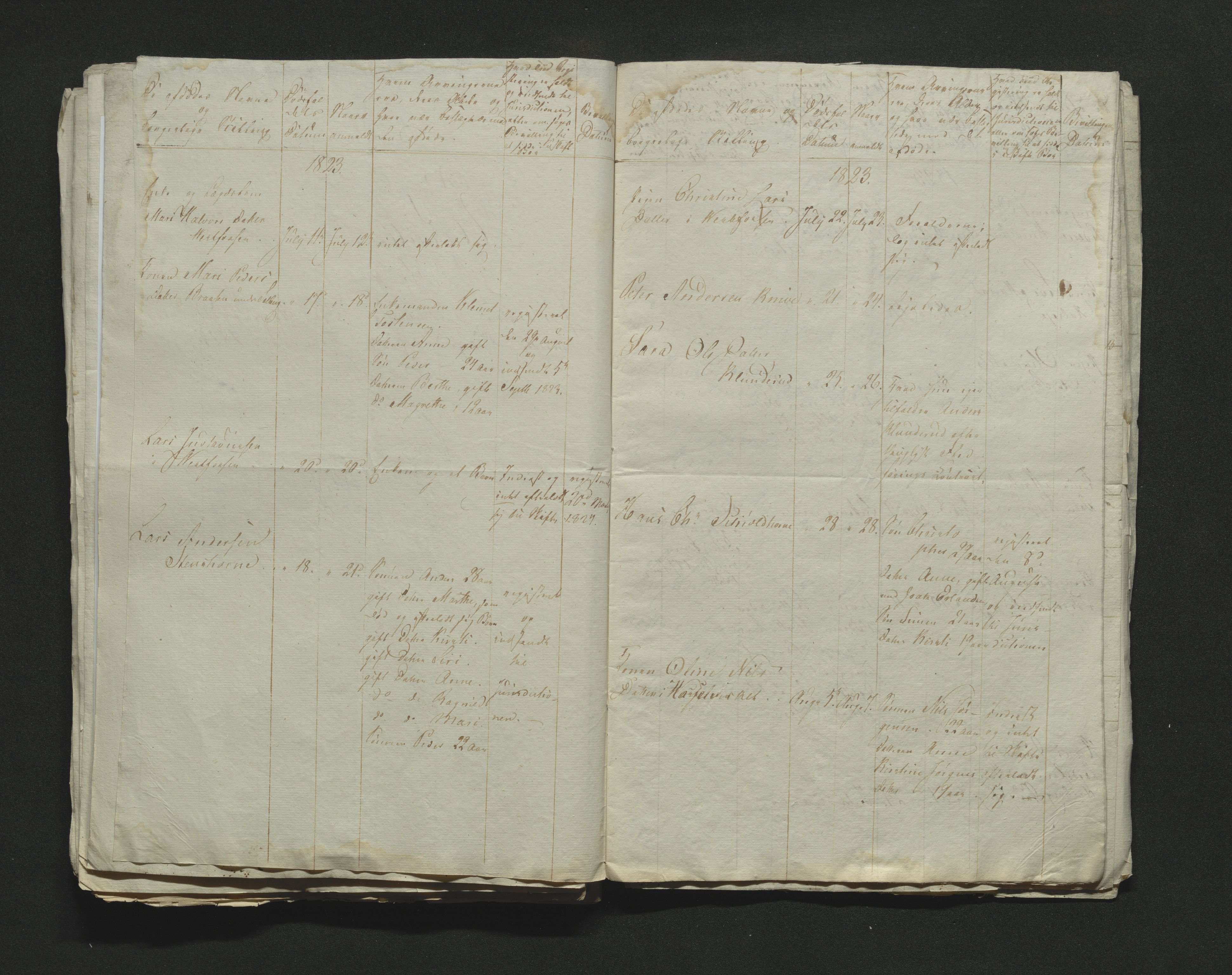 Eiker, Modum og Sigdal sorenskriveri, AV/SAKO-A-123/H/Ha/Hab/L0002: Dødsfallsmeldinger, 1823-1829, p. 78