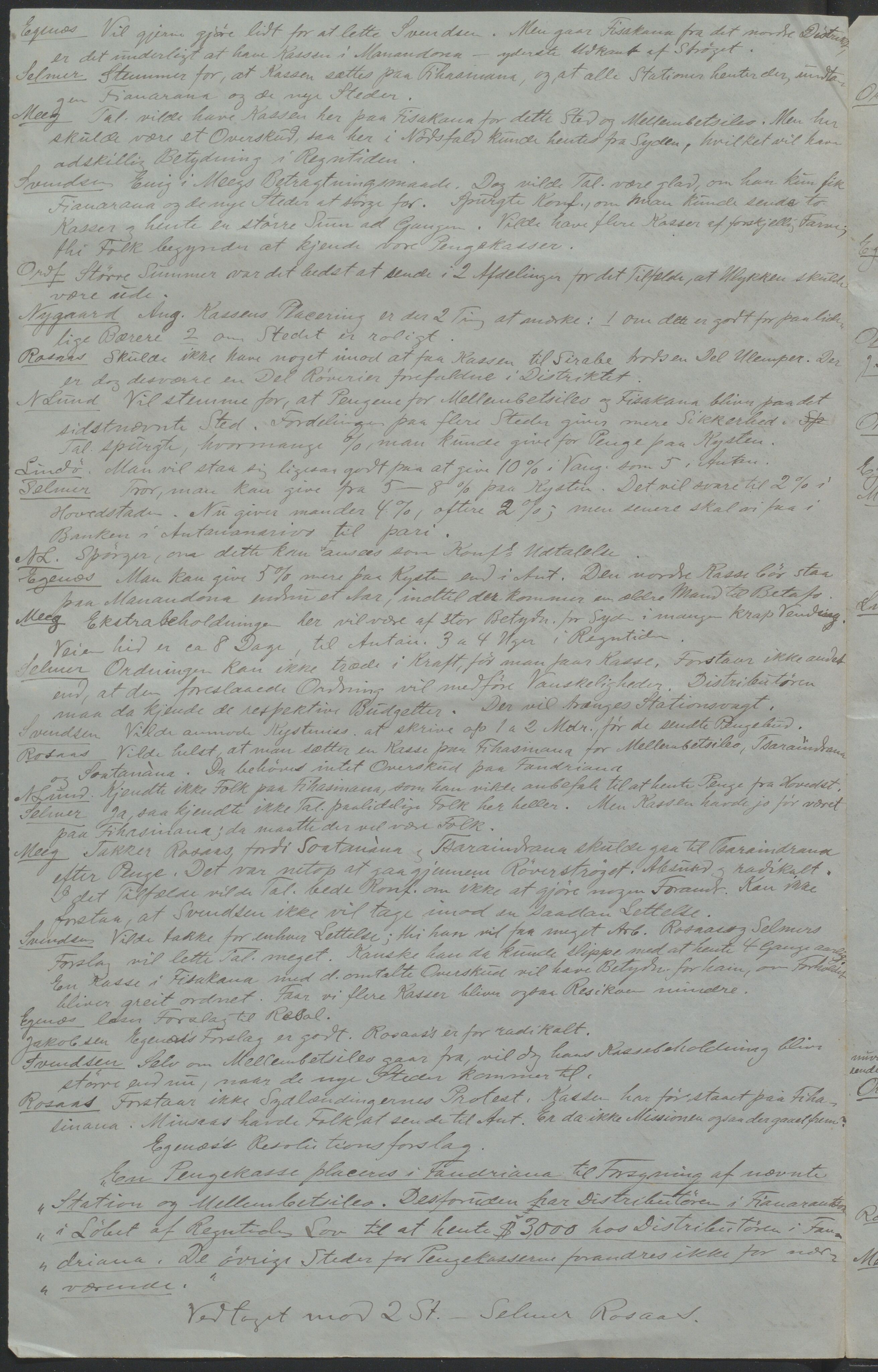 Det Norske Misjonsselskap - hovedadministrasjonen, VID/MA-A-1045/D/Da/Daa/L0037/0006: Konferansereferat og årsberetninger / Konferansereferat fra Madagaskar Innland., 1888