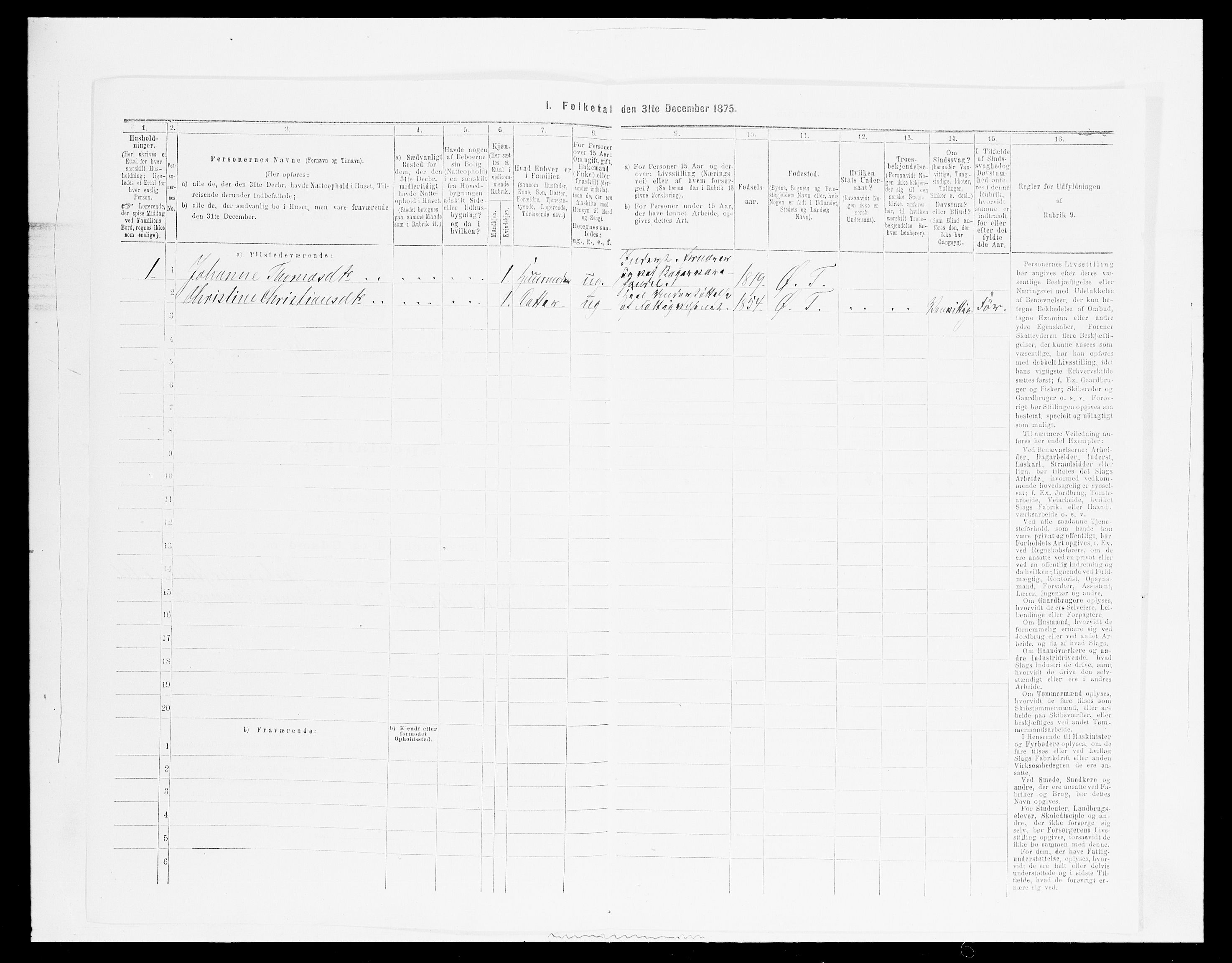 SAH, 1875 census for 0528P Østre Toten, 1875, p. 2638