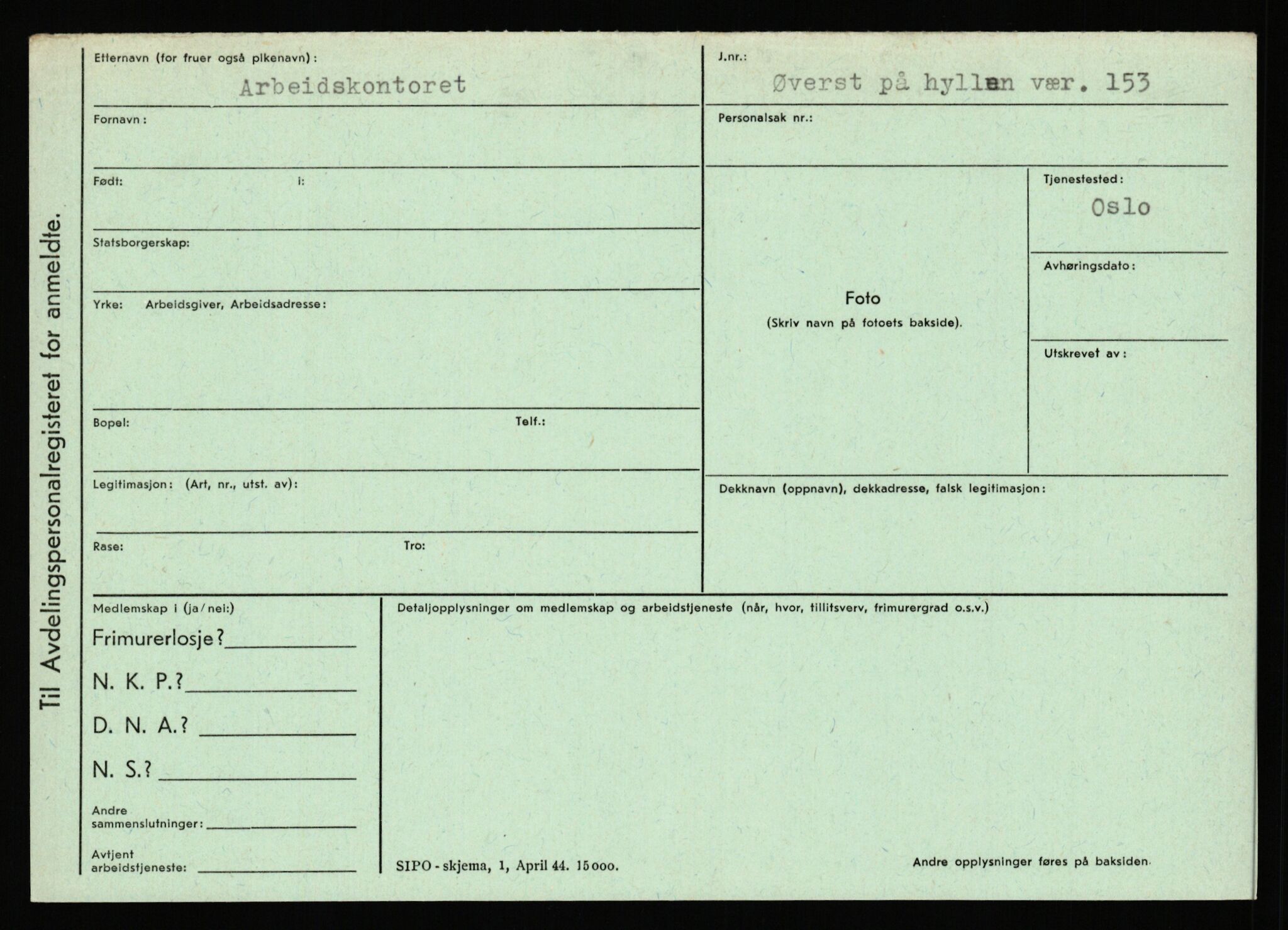 Statspolitiet - Hovedkontoret / Osloavdelingen, AV/RA-S-1329/C/Ca/L0001: Aabakken - Armann, 1943-1945, p. 5250