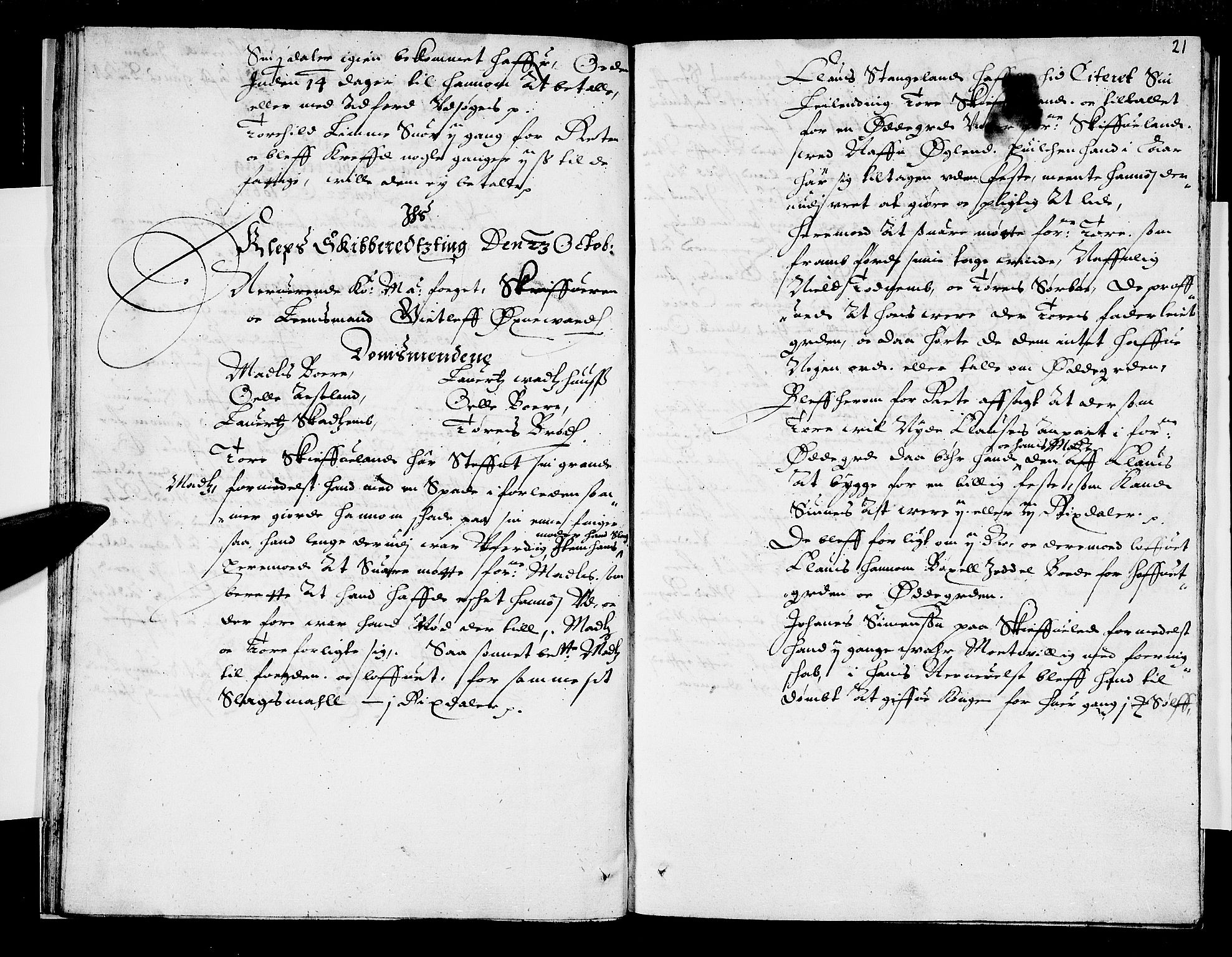 Jæren og Dalane sorenskriveri, AV/SAST-A-100306/3/30/30BA/L0012: TINGBOK, 1629-1631, p. 20b-21a
