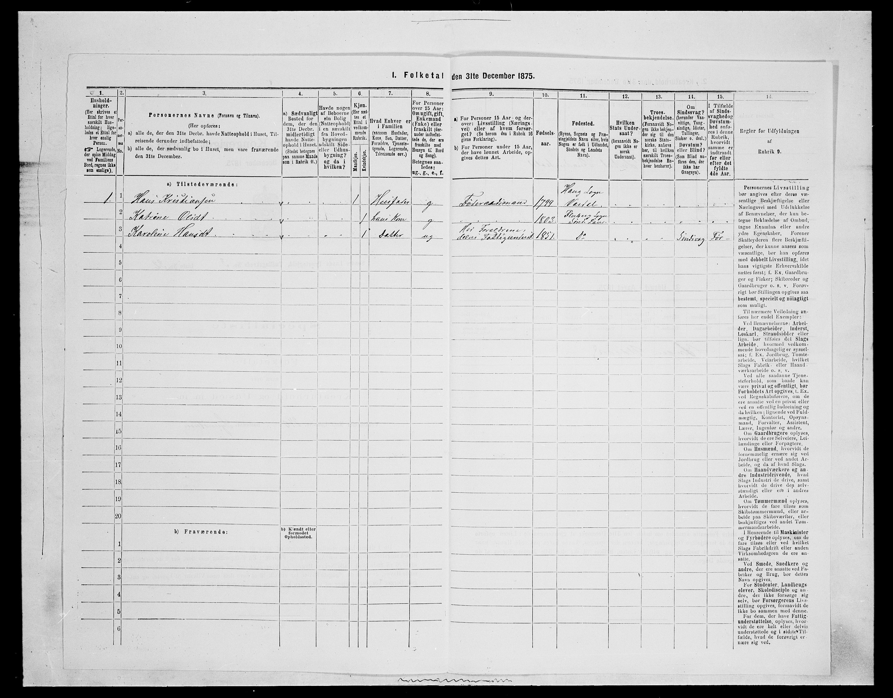 SAH, 1875 census for 0536P Søndre Land, 1875, p. 517