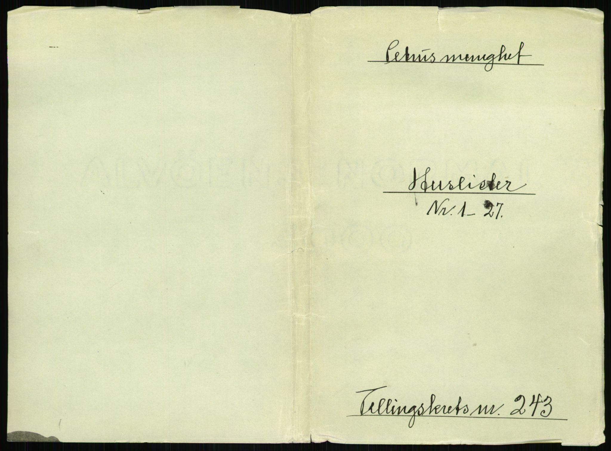 RA, 1891 census for 0301 Kristiania, 1891, p. 147743