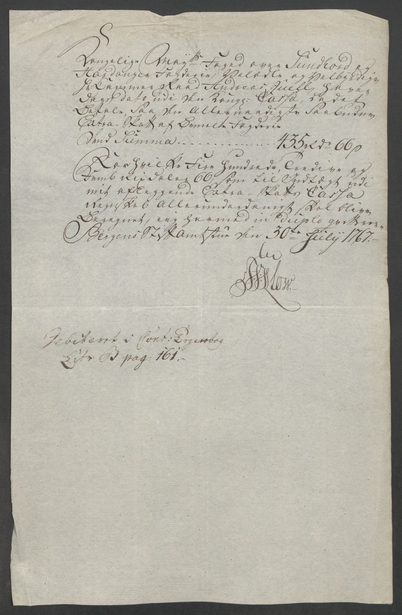 Rentekammeret inntil 1814, Reviderte regnskaper, Fogderegnskap, RA/EA-4092/R48/L3136: Ekstraskatten Sunnhordland og Hardanger, 1762-1772, p. 101