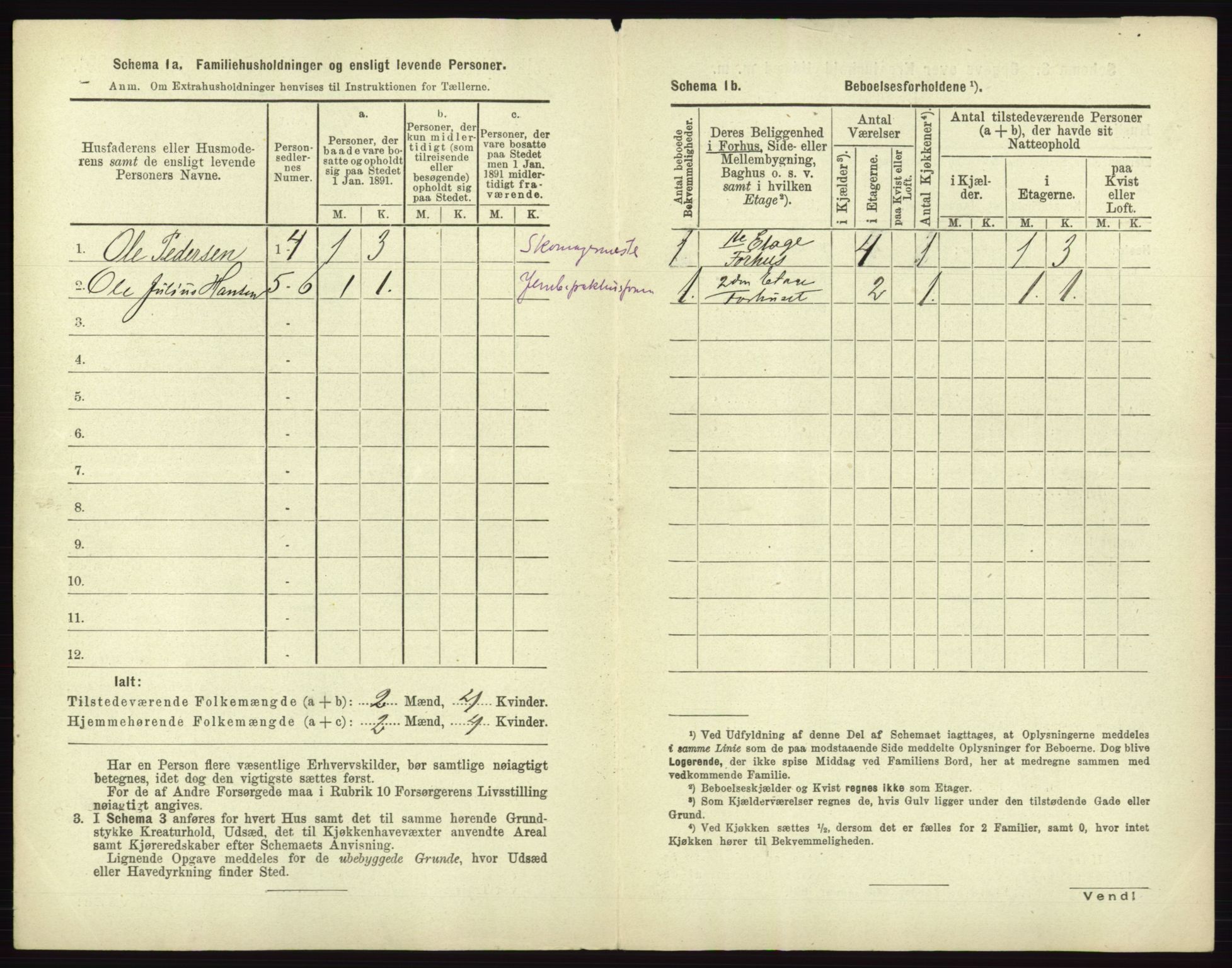 RA, 1891 census for 0101 Fredrikshald, 1891, p. 987