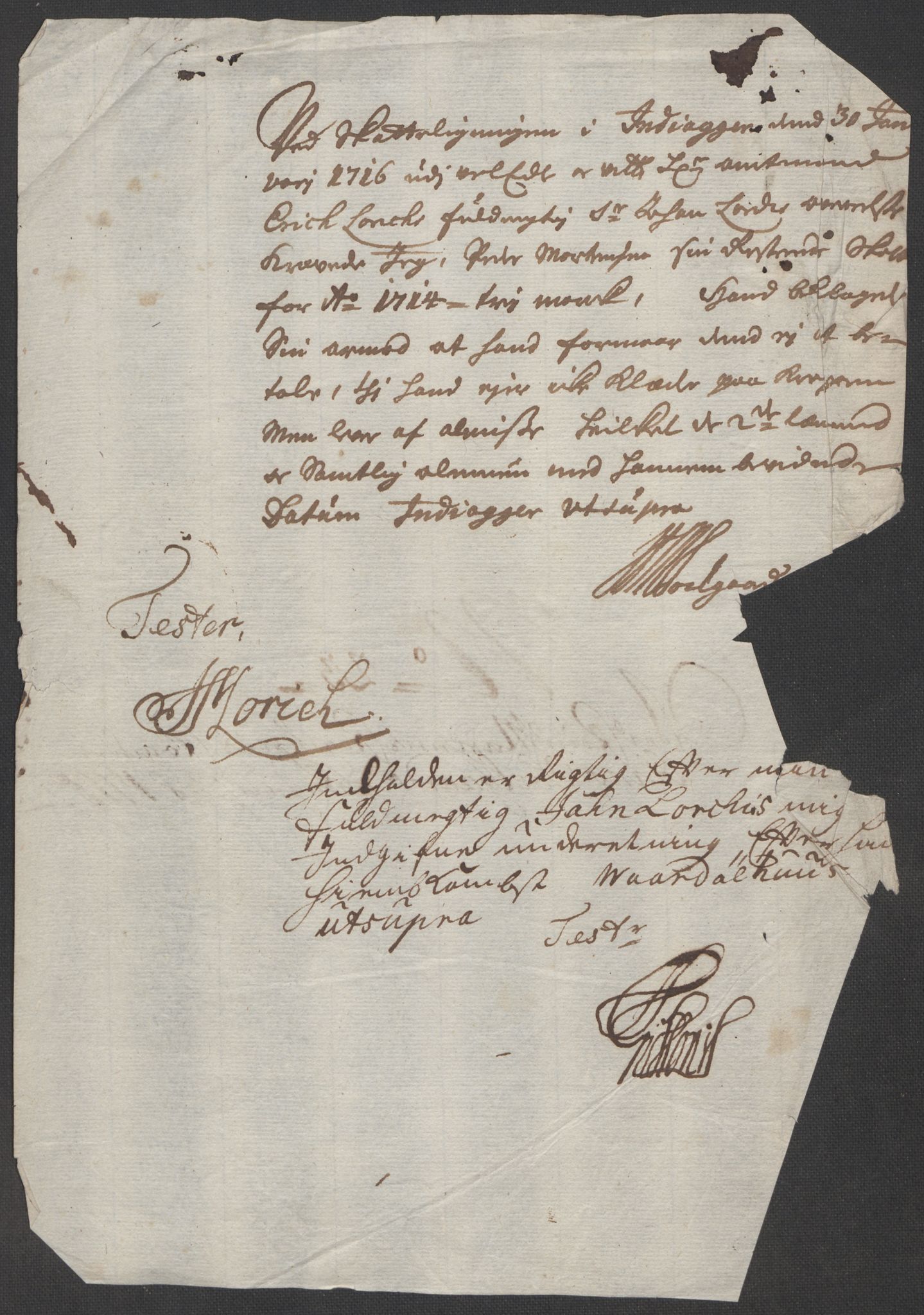 Rentekammeret inntil 1814, Reviderte regnskaper, Fogderegnskap, AV/RA-EA-4092/R69/L4856: Fogderegnskap Finnmark/Vardøhus, 1713-1715, p. 535