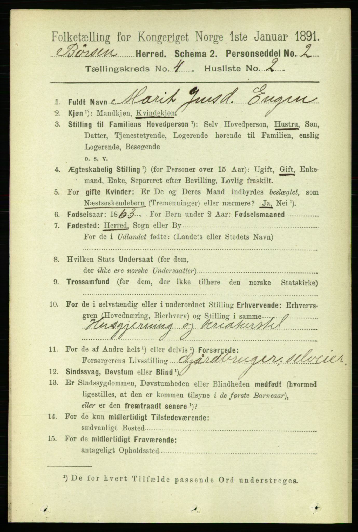 RA, 1891 census for 1658 Børsa, 1891, p. 1468