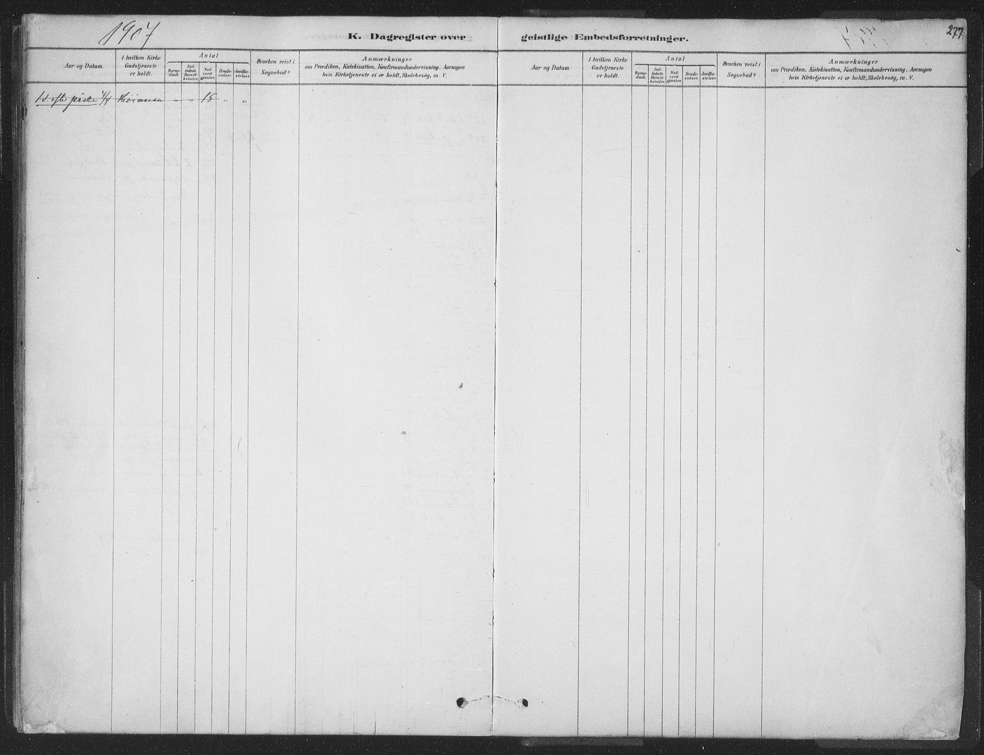 Ministerialprotokoller, klokkerbøker og fødselsregistre - Nordland, AV/SAT-A-1459/843/L0627: Parish register (official) no. 843A02, 1878-1908, p. 277