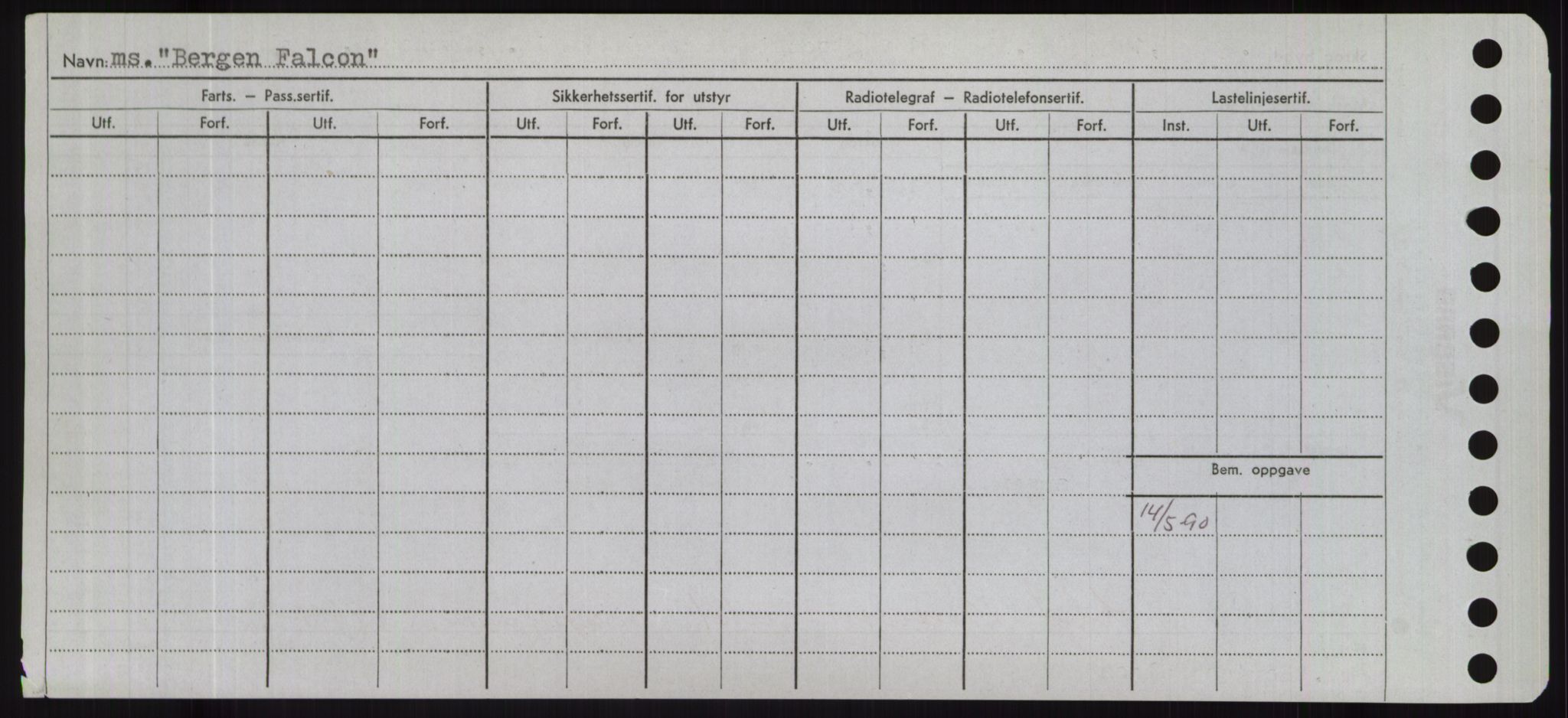 Sjøfartsdirektoratet med forløpere, Skipsmålingen, RA/S-1627/H/Hd/L0003: Fartøy, B-Bev, p. 768