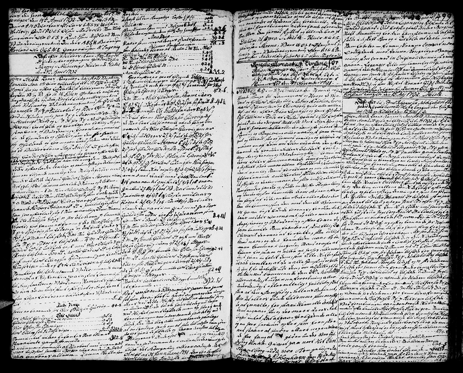 Sunnhordland sorenskrivar, SAB/A-2401/1/H/Ha/Haa/L0010: Skifteprotokollar. Register i protokoll. Fol. 565-ut, 1790-1792, p. 498b-499a