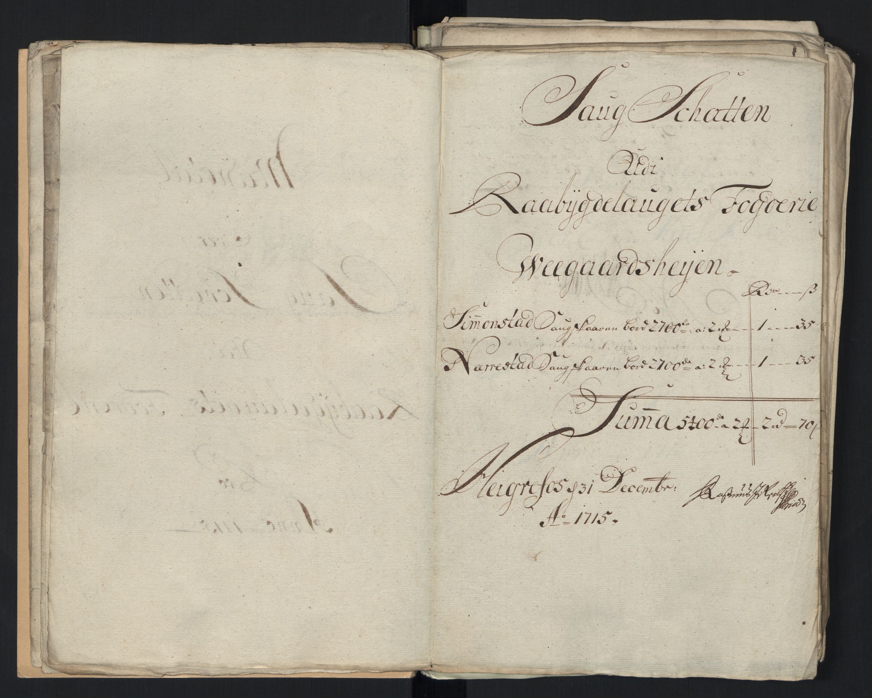 Rentekammeret inntil 1814, Reviderte regnskaper, Fogderegnskap, RA/EA-4092/R40/L2451: Fogderegnskap Råbyggelag, 1714-1715, p. 244