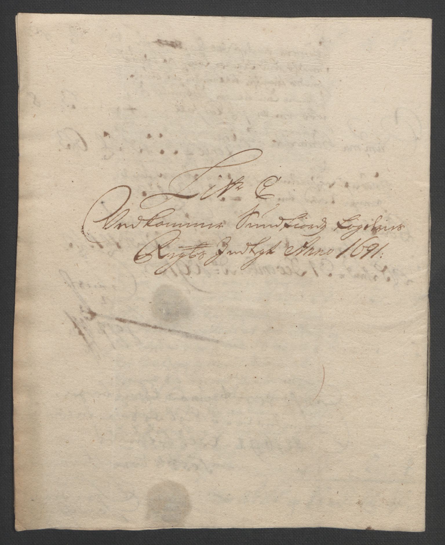 Rentekammeret inntil 1814, Reviderte regnskaper, Fogderegnskap, RA/EA-4092/R53/L3420: Fogderegnskap Sunn- og Nordfjord, 1691-1692, p. 85