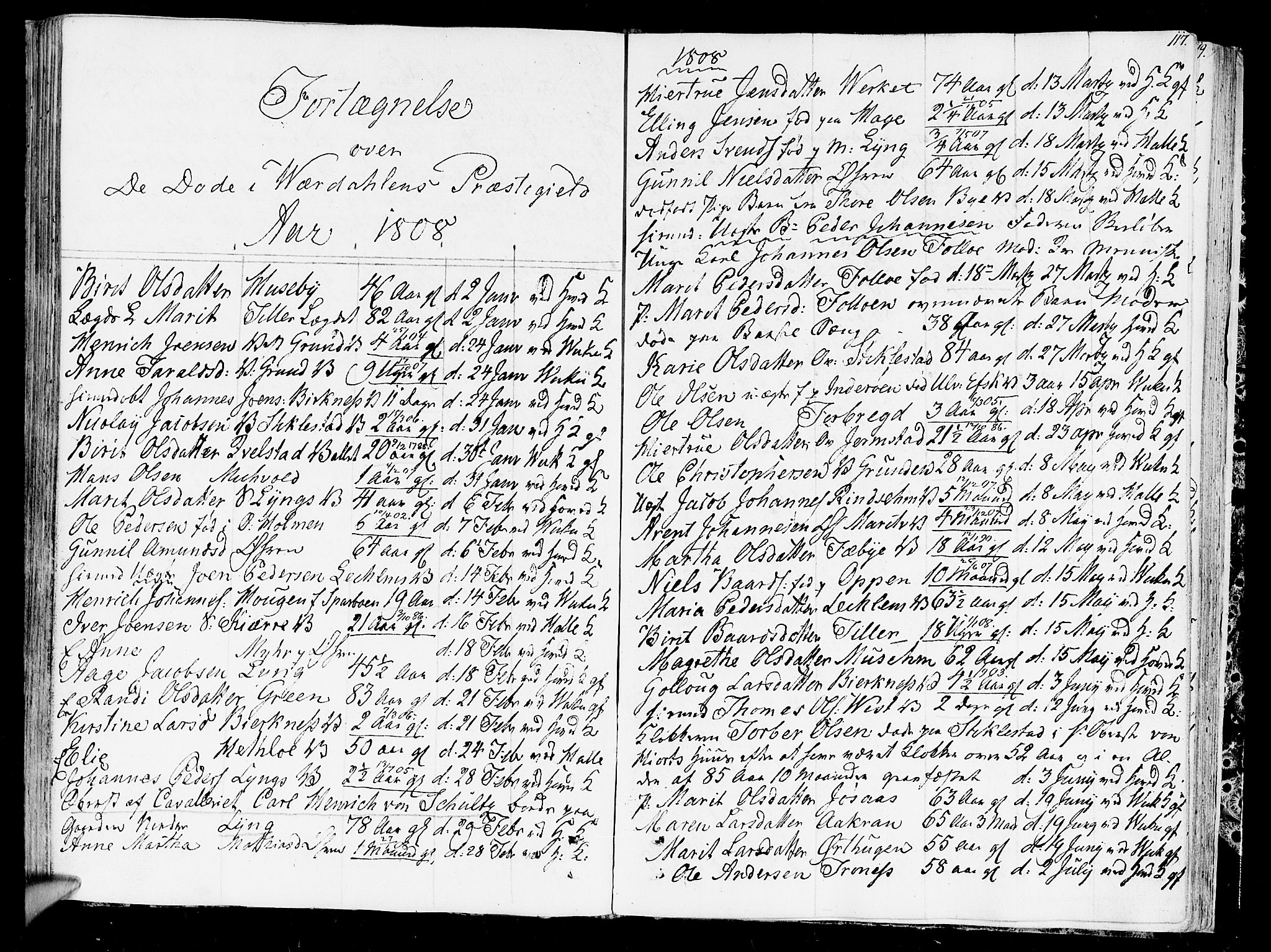Ministerialprotokoller, klokkerbøker og fødselsregistre - Nord-Trøndelag, SAT/A-1458/723/L0233: Parish register (official) no. 723A04, 1805-1816, p. 117