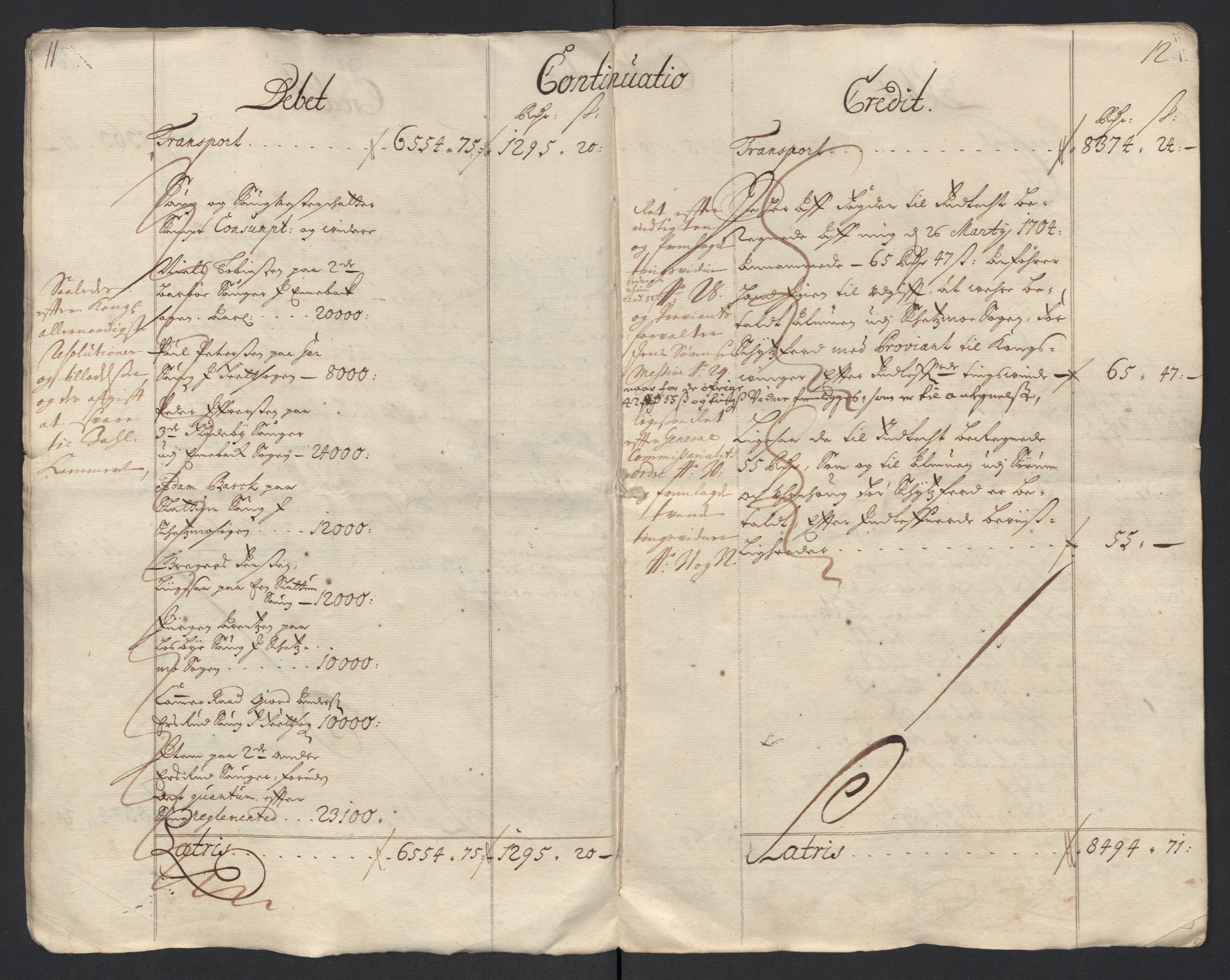 Rentekammeret inntil 1814, Reviderte regnskaper, Fogderegnskap, AV/RA-EA-4092/R11/L0588: Fogderegnskap Nedre Romerike, 1704, p. 9