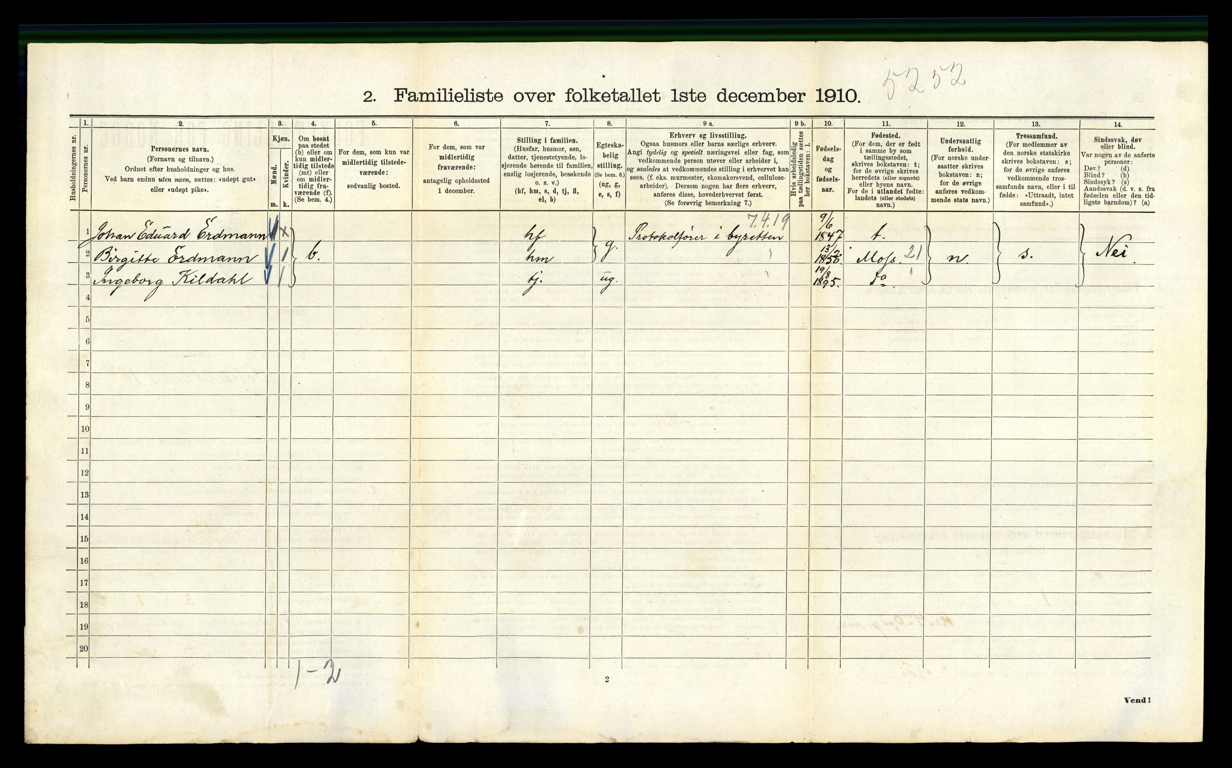 RA, 1910 census for Kristiania, 1910, p. 86662