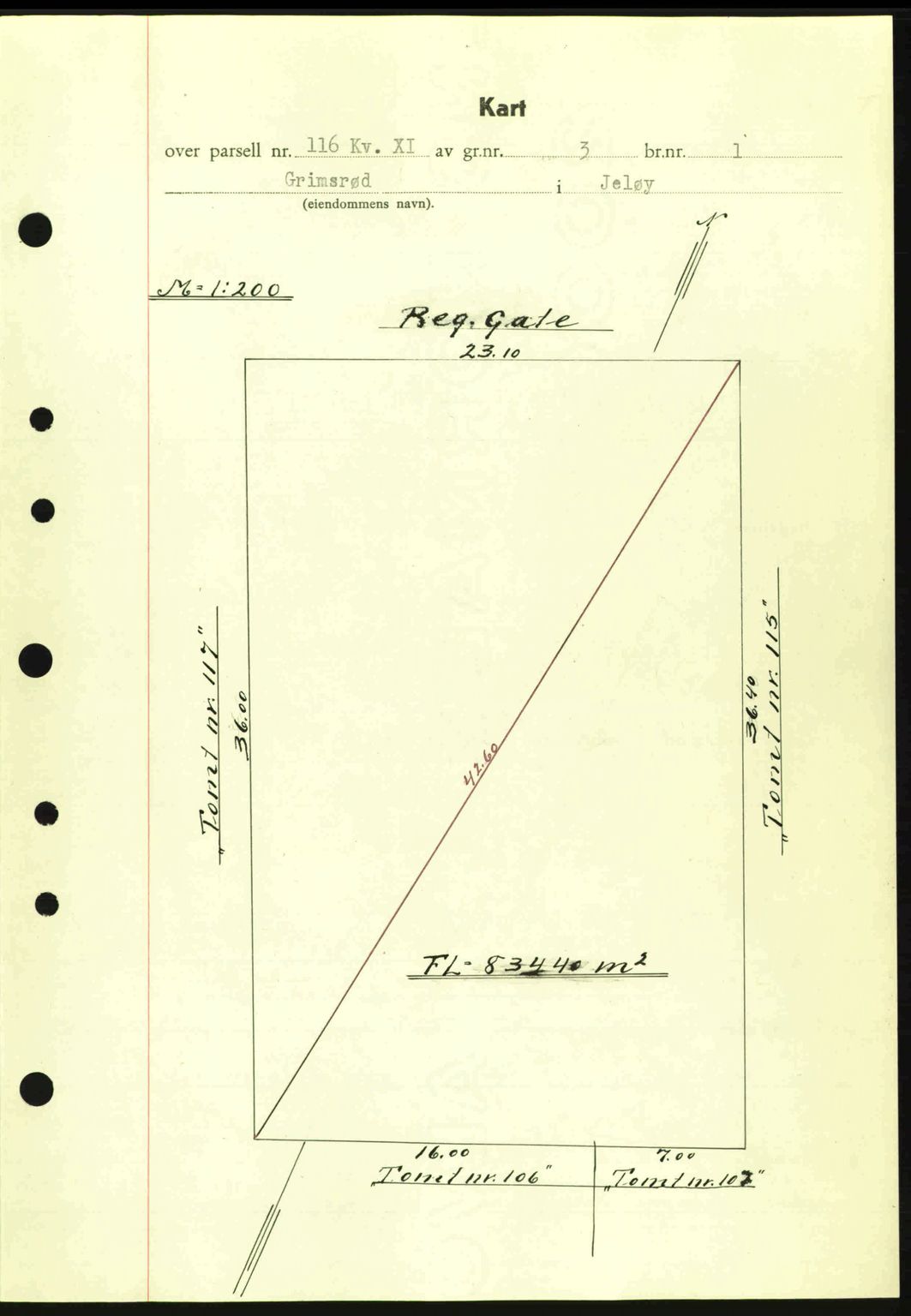 Moss sorenskriveri, SAO/A-10168: Mortgage book no. A9, 1941-1942, Diary no: : 2155/1941