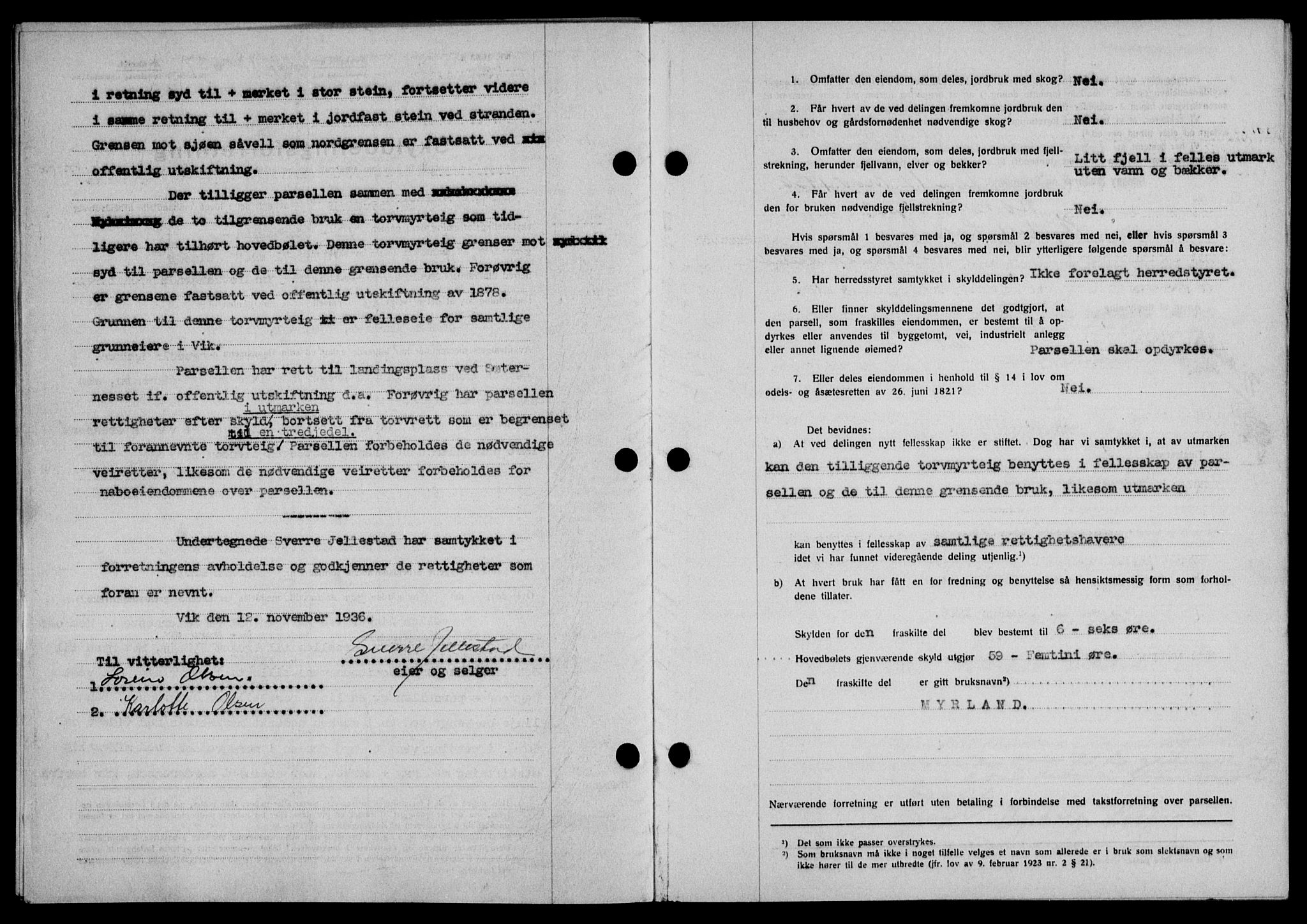 Lofoten sorenskriveri, SAT/A-0017/1/2/2C/L0002a: Mortgage book no. 2a, 1937-1937, Diary no: : 780/1937