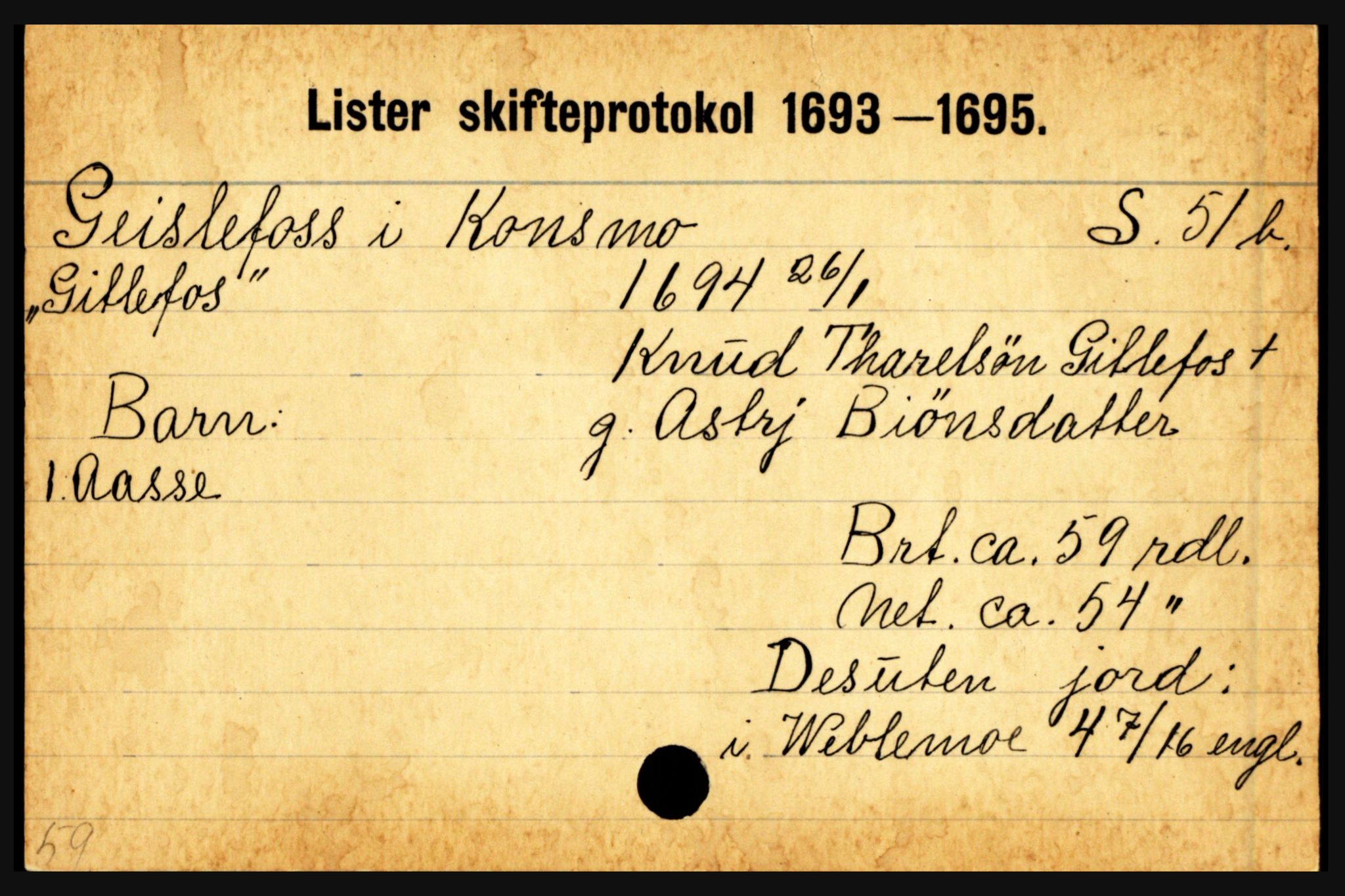 Lister sorenskriveri, AV/SAK-1221-0003/H, p. 11667