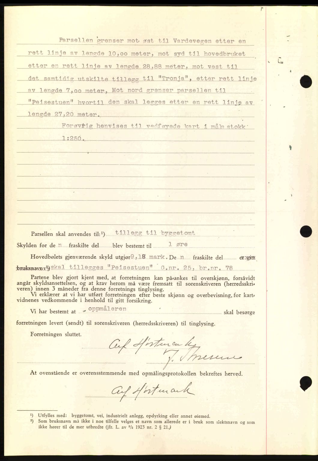 Romsdal sorenskriveri, AV/SAT-A-4149/1/2/2C: Mortgage book no. A11, 1941-1942, Diary no: : 2382/1941