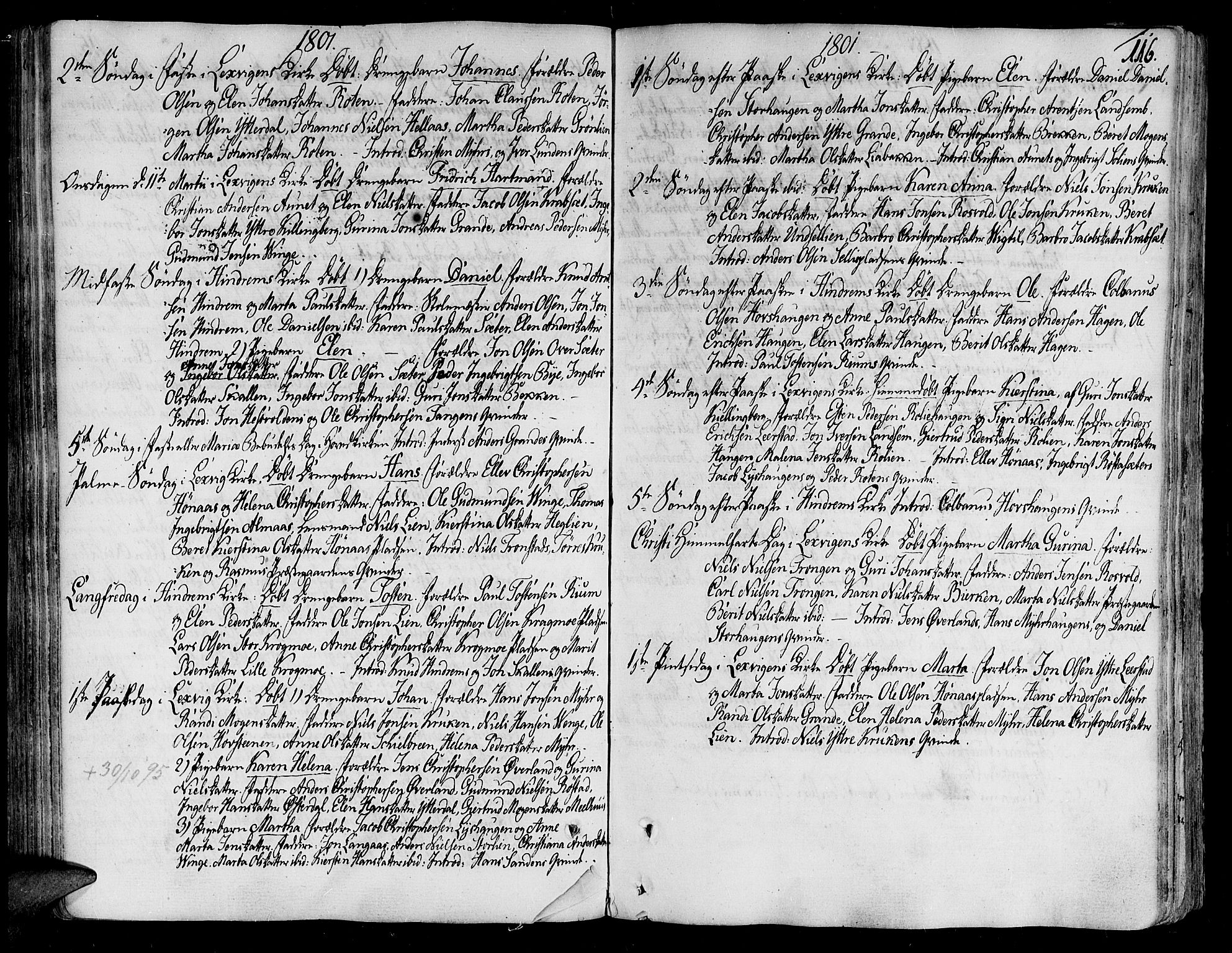 Ministerialprotokoller, klokkerbøker og fødselsregistre - Nord-Trøndelag, SAT/A-1458/701/L0004: Parish register (official) no. 701A04, 1783-1816, p. 116