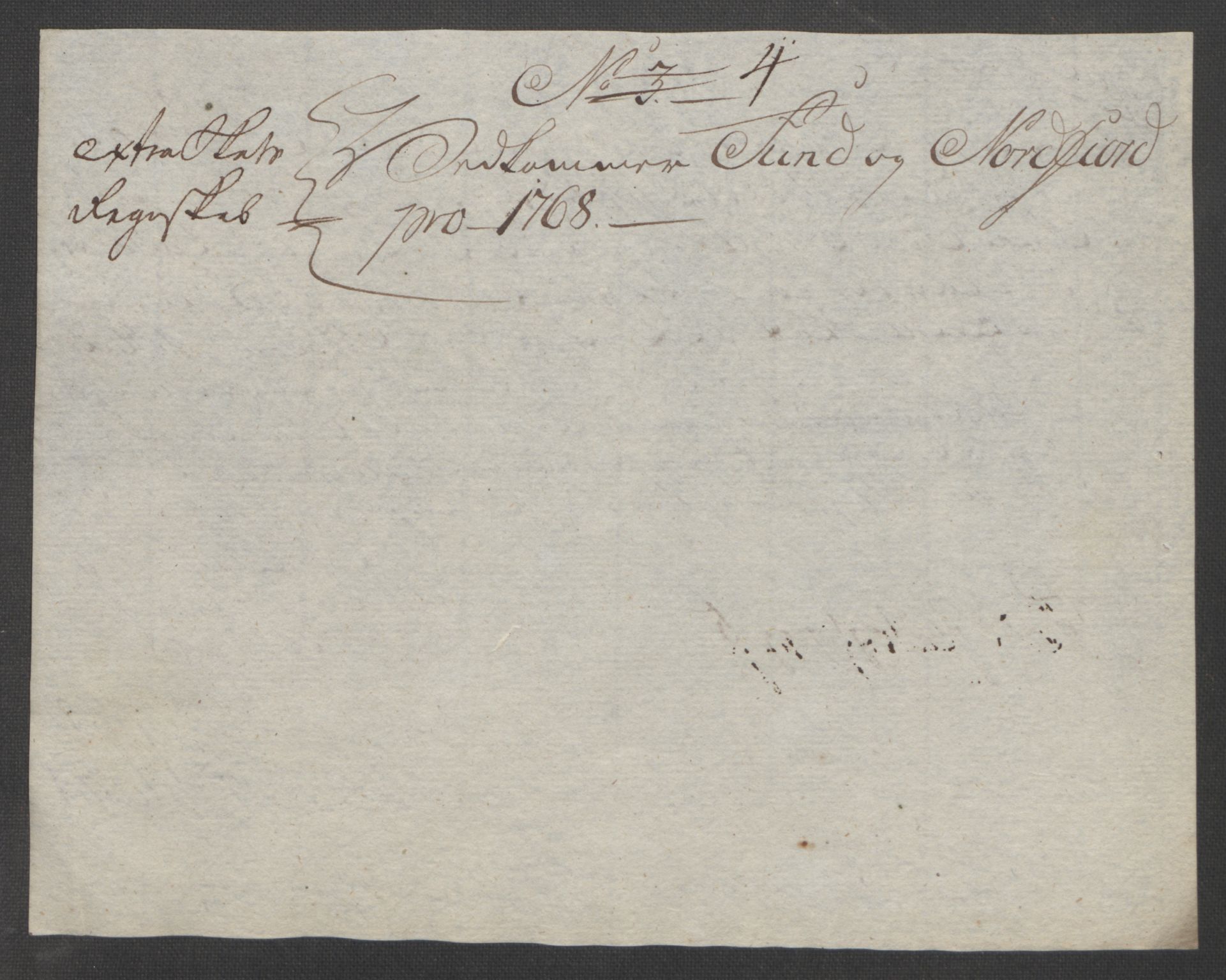 Rentekammeret inntil 1814, Reviderte regnskaper, Fogderegnskap, AV/RA-EA-4092/R53/L3550: Ekstraskatten Sunn- og Nordfjord, 1762-1771, p. 229