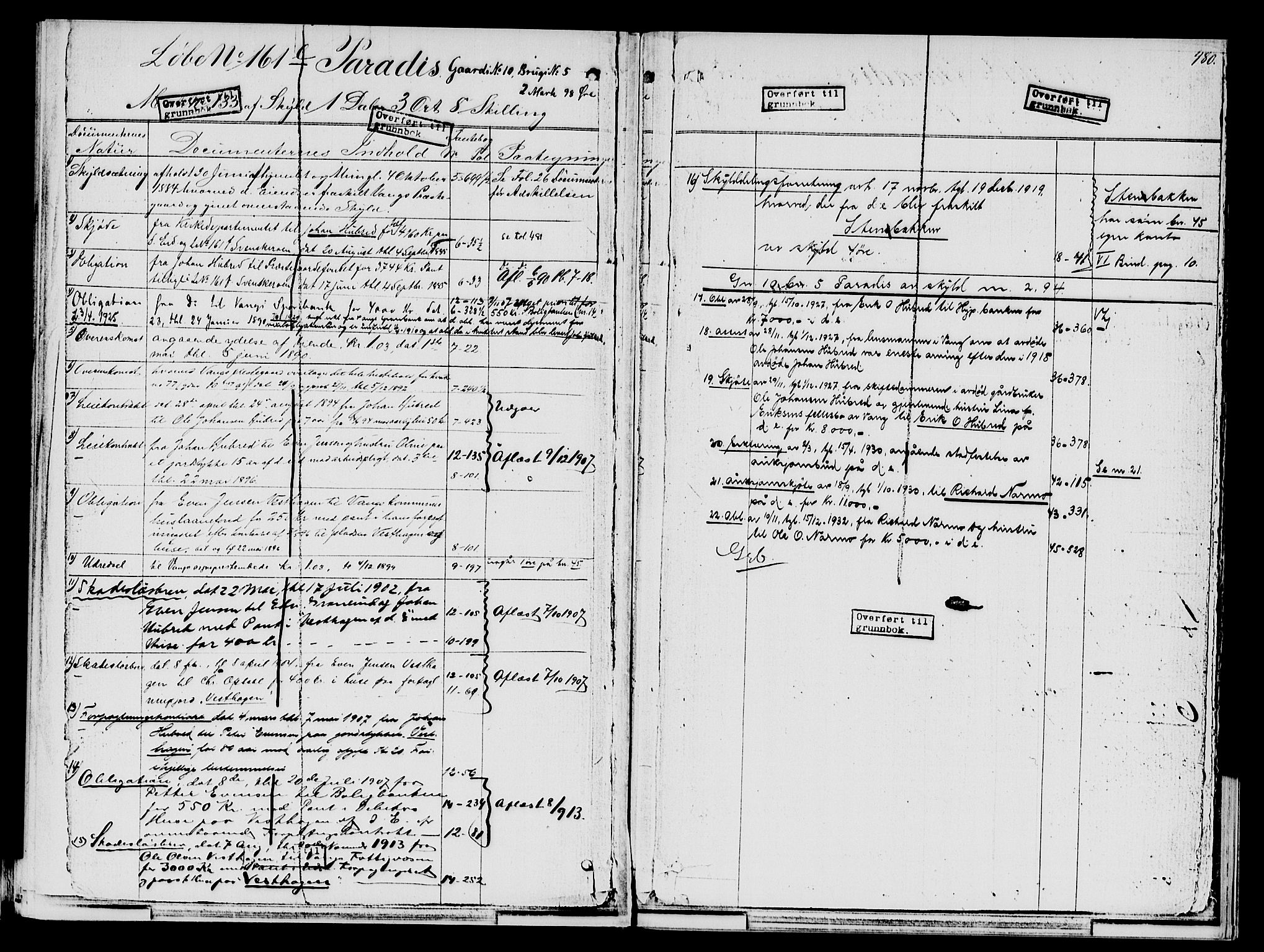 Nord-Hedmark sorenskriveri, SAH/TING-012/H/Ha/Had/Hade/L0001B: Mortgage register no. 4.1b, 1871-1940, p. 480