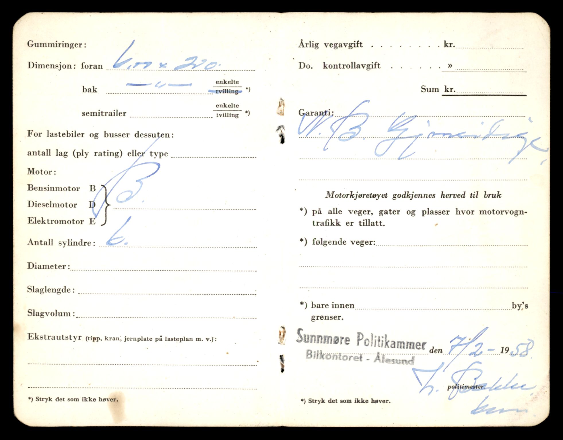 Møre og Romsdal vegkontor - Ålesund trafikkstasjon, AV/SAT-A-4099/F/Fe/L0049: Registreringskort for kjøretøy T 14864 - T 18613, 1927-1998, p. 1522
