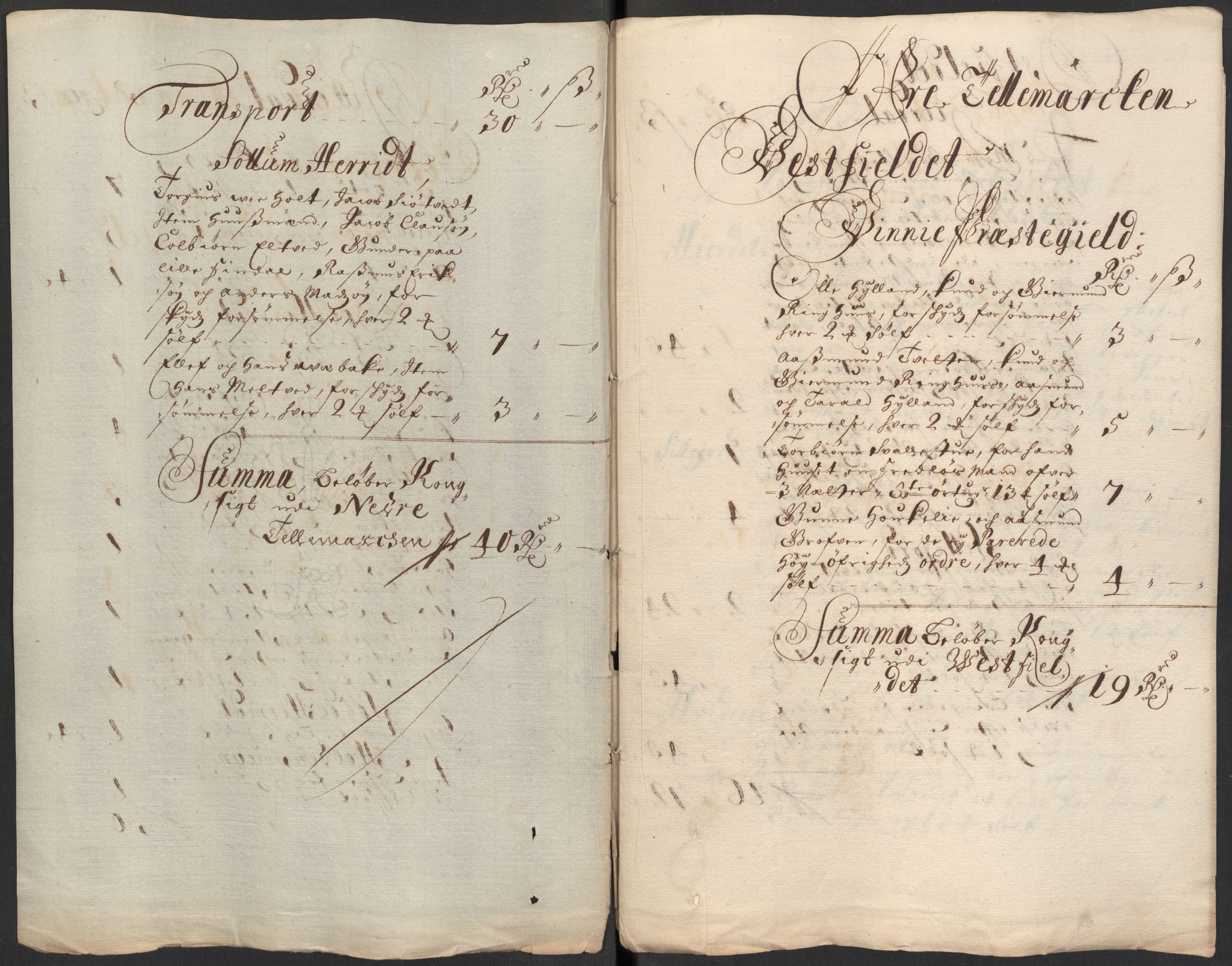 Rentekammeret inntil 1814, Reviderte regnskaper, Fogderegnskap, AV/RA-EA-4092/R35/L2083: Fogderegnskap Øvre og Nedre Telemark, 1686, p. 69