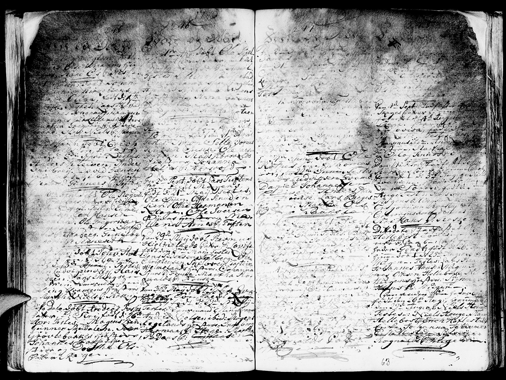 Gaular sokneprestembete, SAB/A-80001/H/Haa: Parish register (official) no. A 1, 1755-1785, p. 63