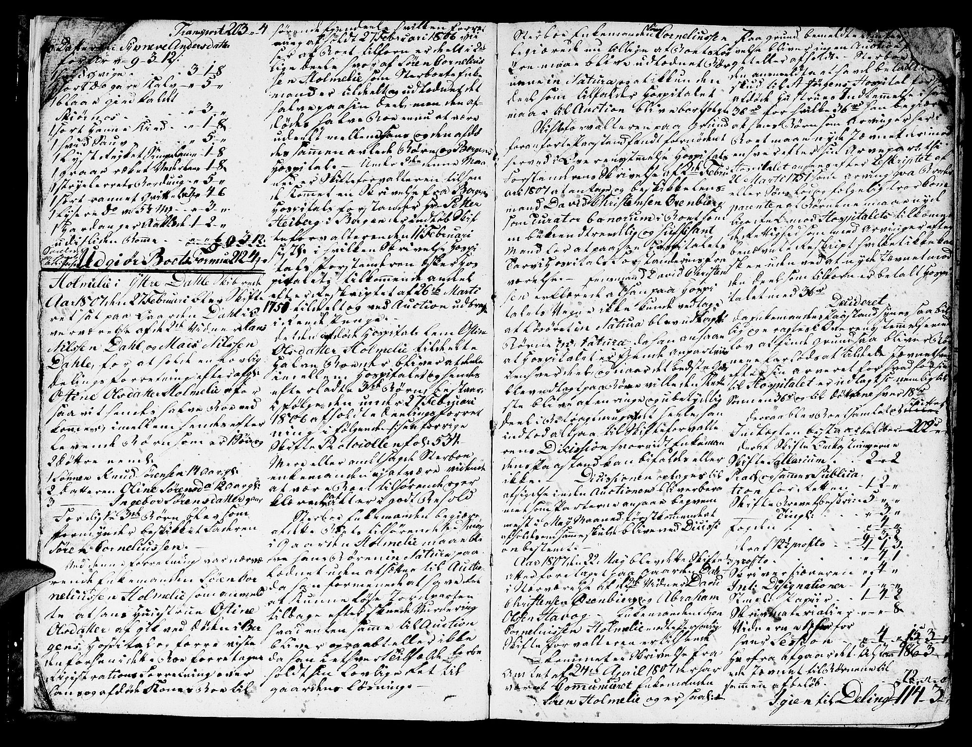 Sunnfjord tingrett, AV/SAB-A-3201/1/H/Ha/Hac/L0016a: Skifteprotokoll, folio 1-291, 1807-1814, p. 2b-3a
