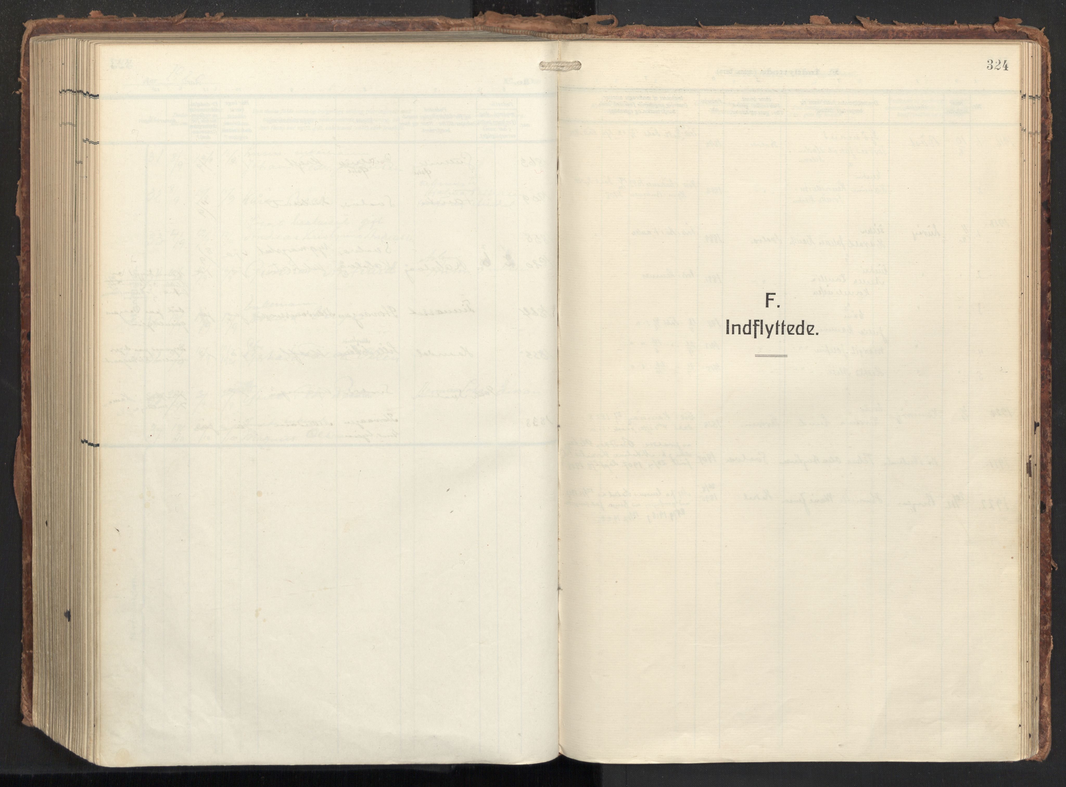 Ministerialprotokoller, klokkerbøker og fødselsregistre - Nordland, SAT/A-1459/874/L1064: Parish register (official) no. 874A08, 1915-1926, p. 324