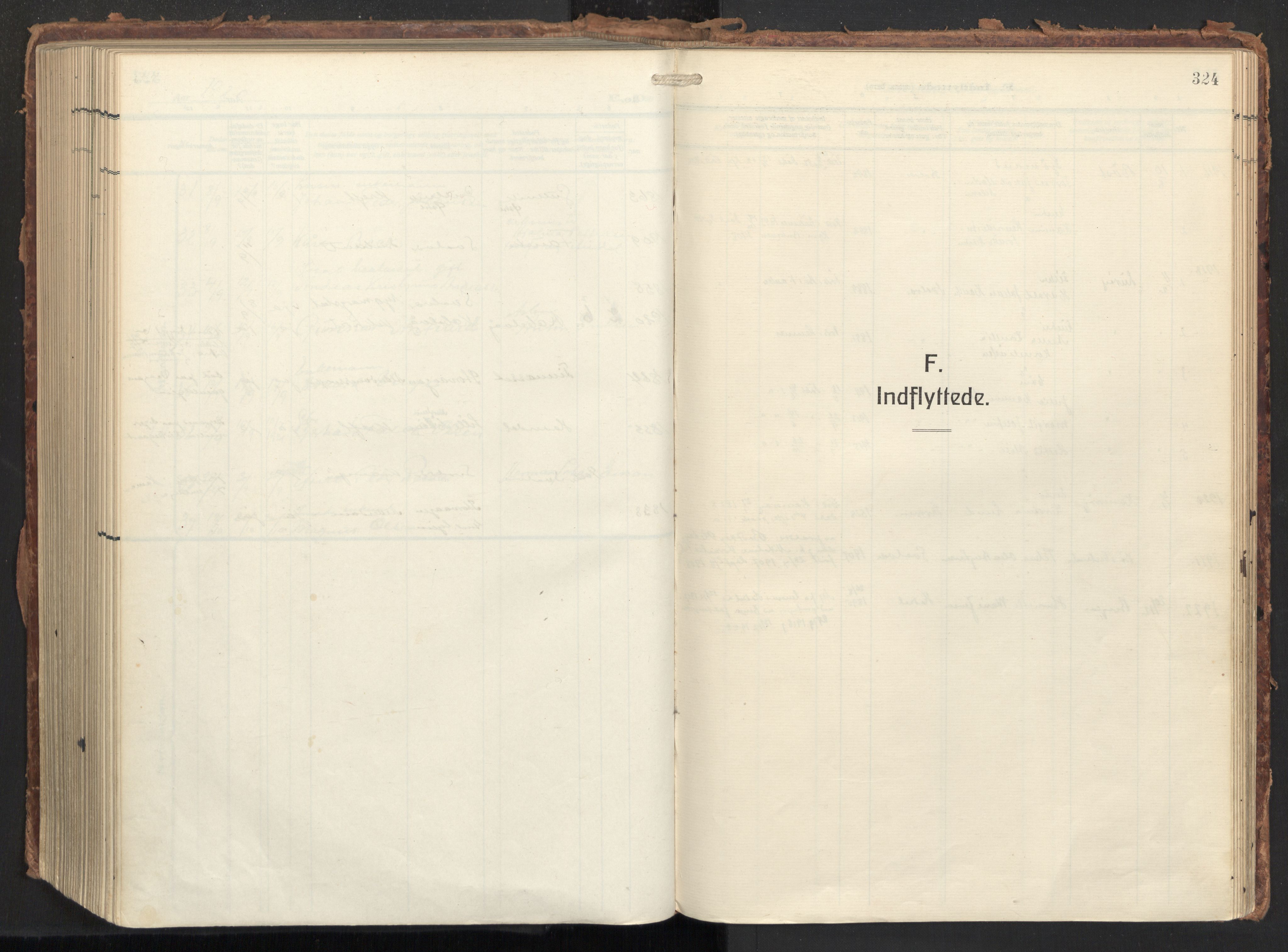 Ministerialprotokoller, klokkerbøker og fødselsregistre - Nordland, AV/SAT-A-1459/874/L1064: Parish register (official) no. 874A08, 1915-1926, p. 324