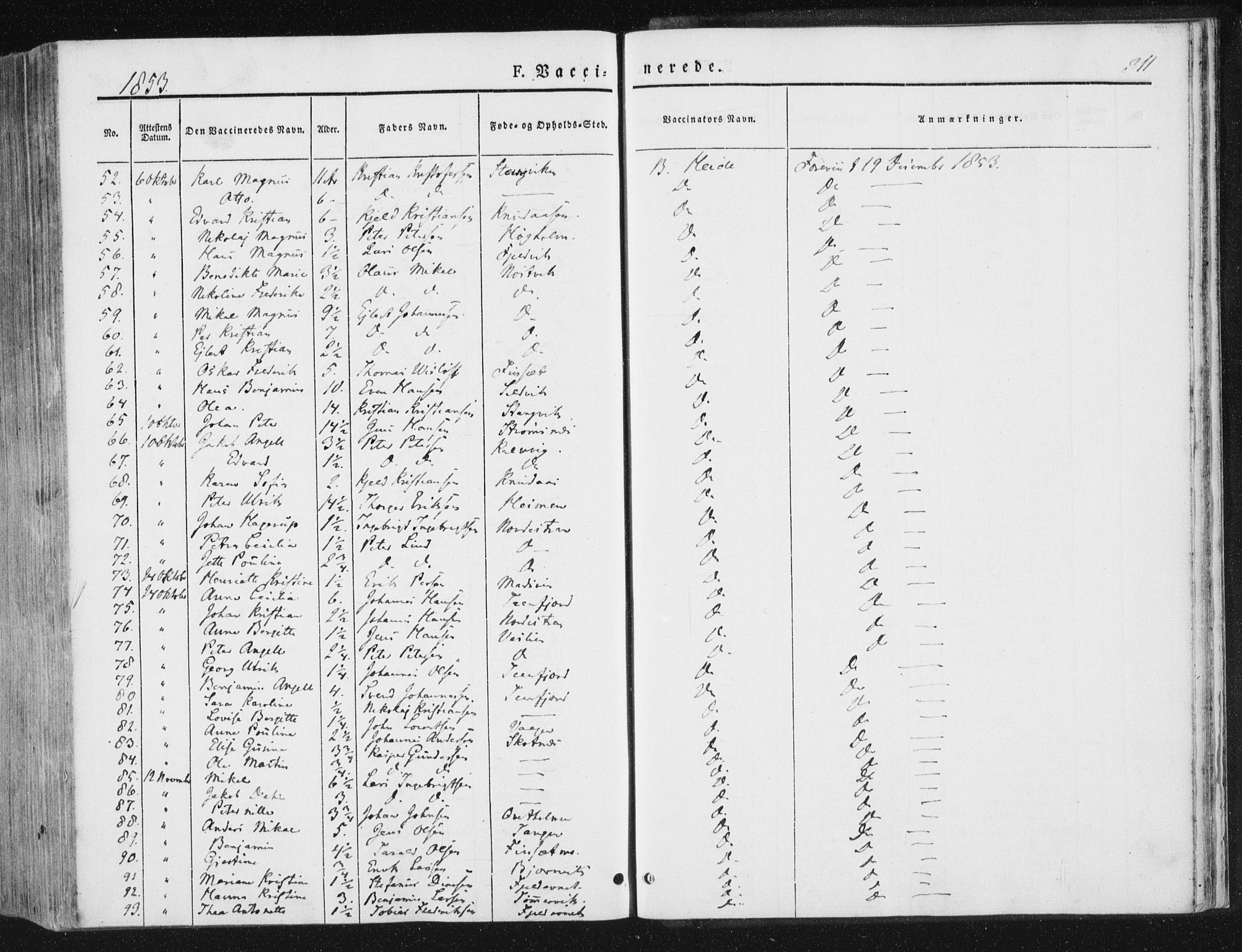 Ministerialprotokoller, klokkerbøker og fødselsregistre - Nord-Trøndelag, AV/SAT-A-1458/780/L0640: Parish register (official) no. 780A05, 1845-1856, p. 311
