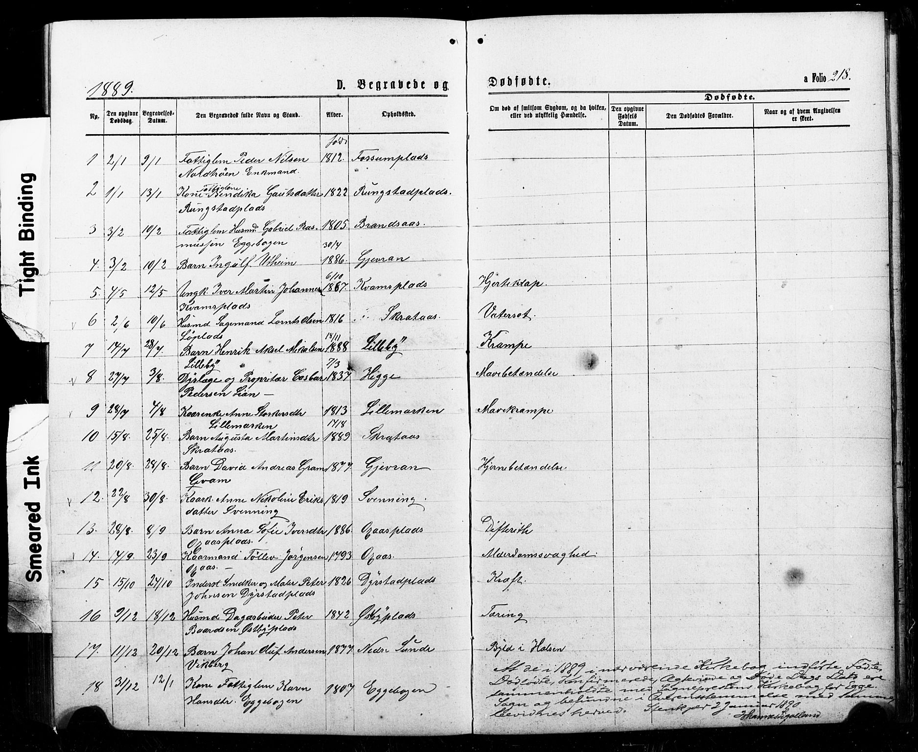 Ministerialprotokoller, klokkerbøker og fødselsregistre - Nord-Trøndelag, AV/SAT-A-1458/740/L0380: Parish register (copy) no. 740C01, 1868-1902, p. 218